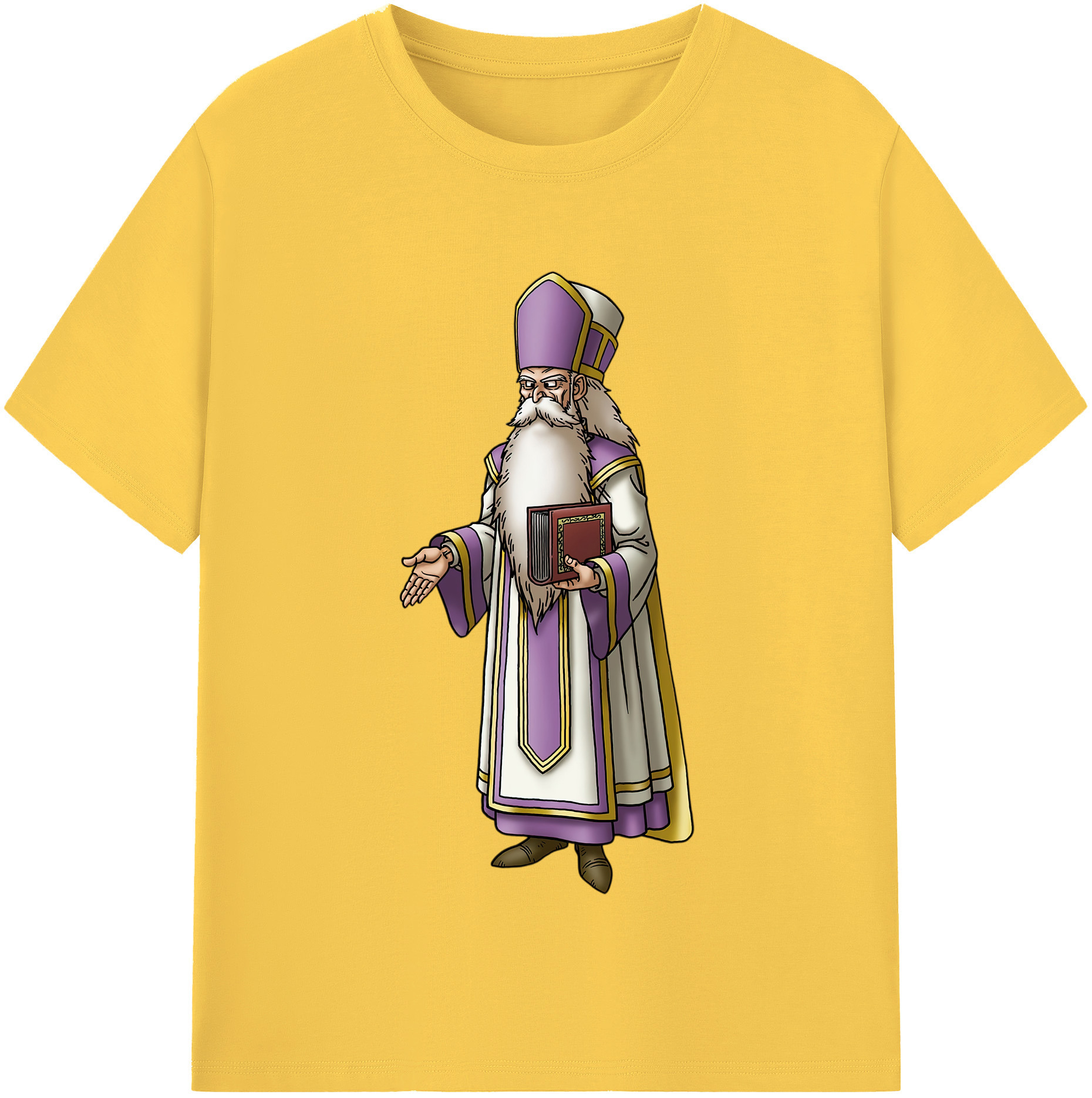 （画像用） ドラゴンクエスト Doragon Kuesuto Dragon Quest 綿100％半袖Tシャツ（フロントプリント）