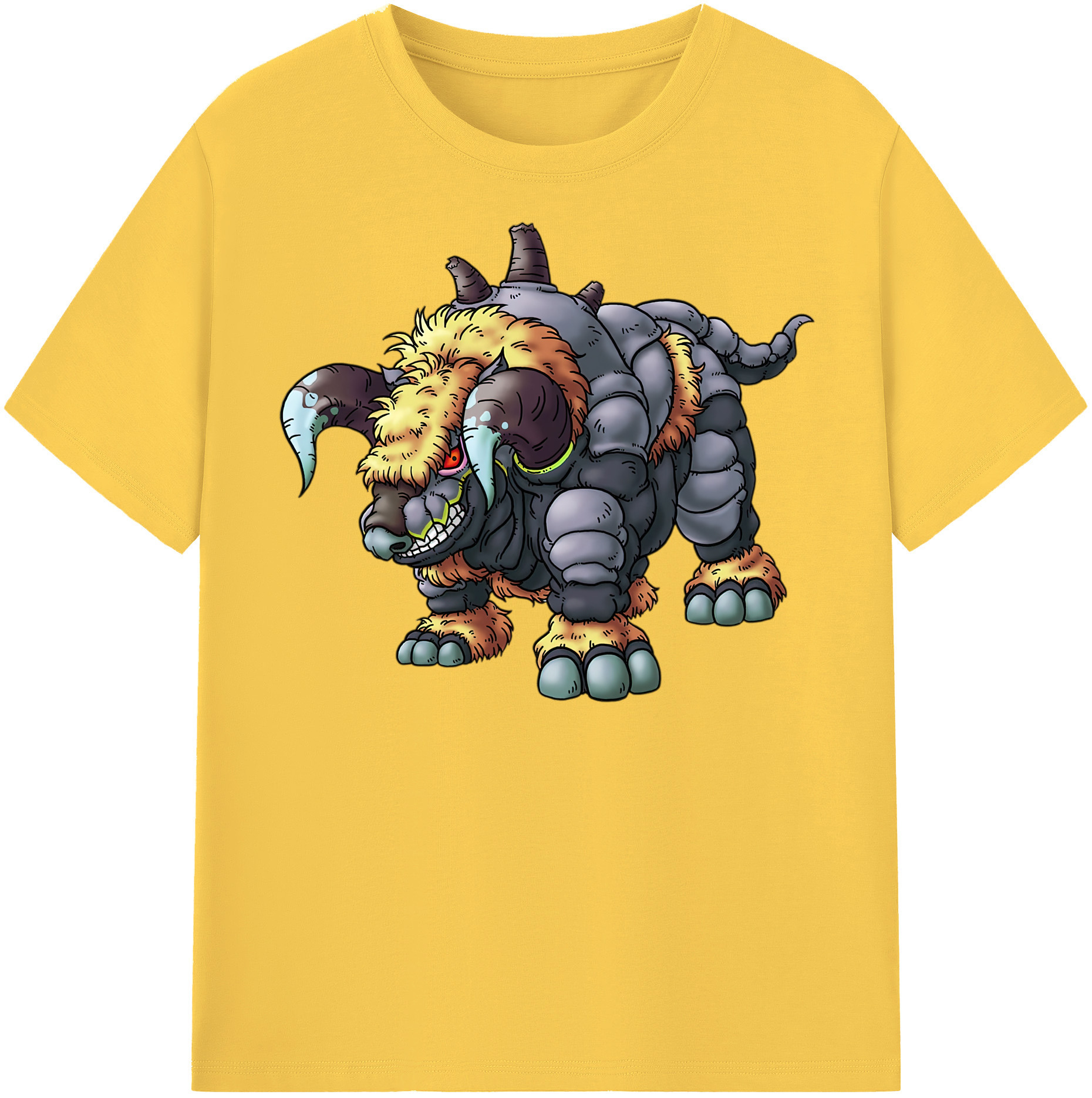 （画像用） ドラゴンクエスト Doragon Kuesuto Dragon Quest 綿100％半袖Tシャツ（フロントプリント）