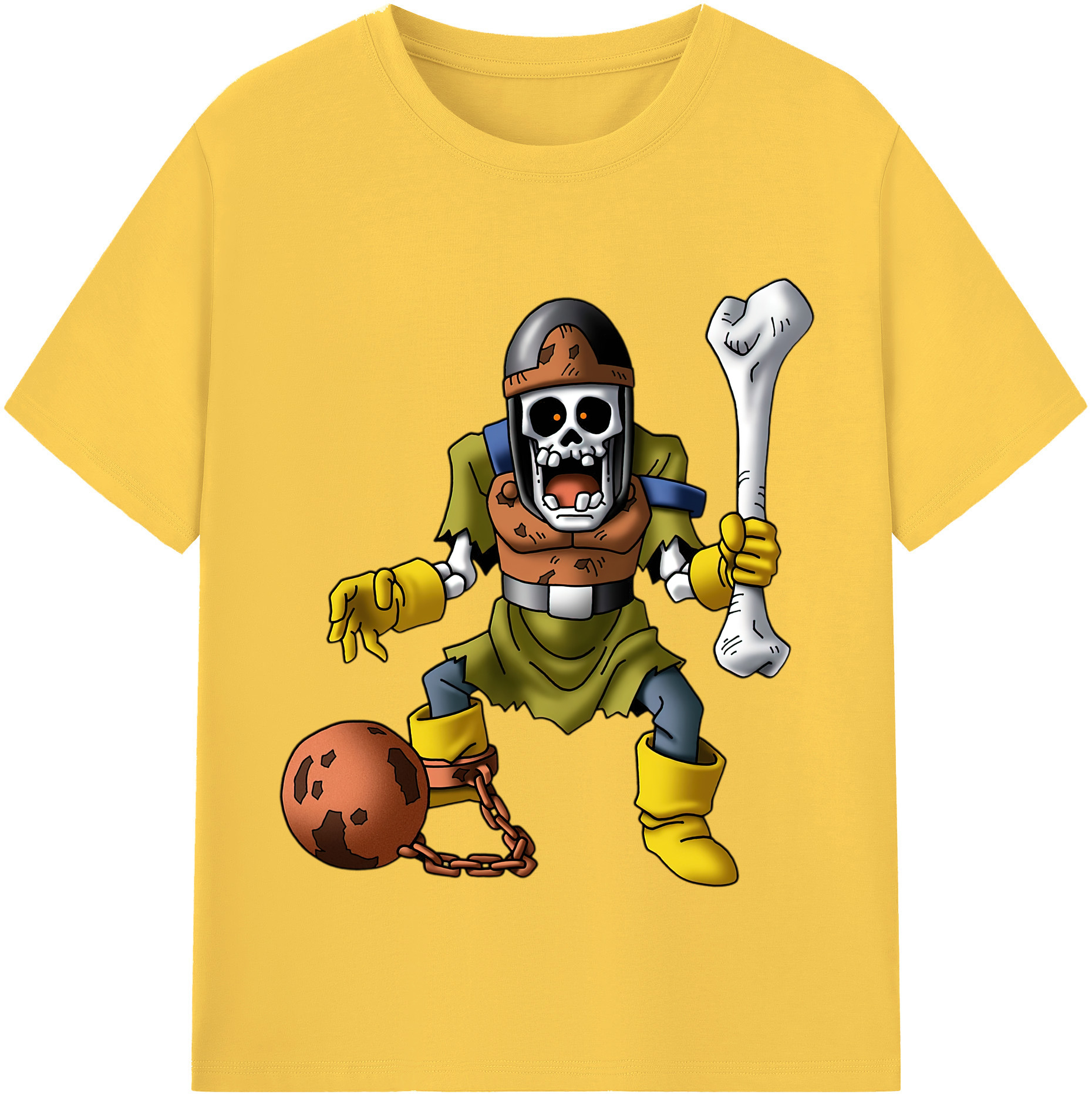 （画像用） ドラゴンクエスト Doragon Kuesuto Dragon Quest 綿100％半袖Tシャツ（フロントプリント）