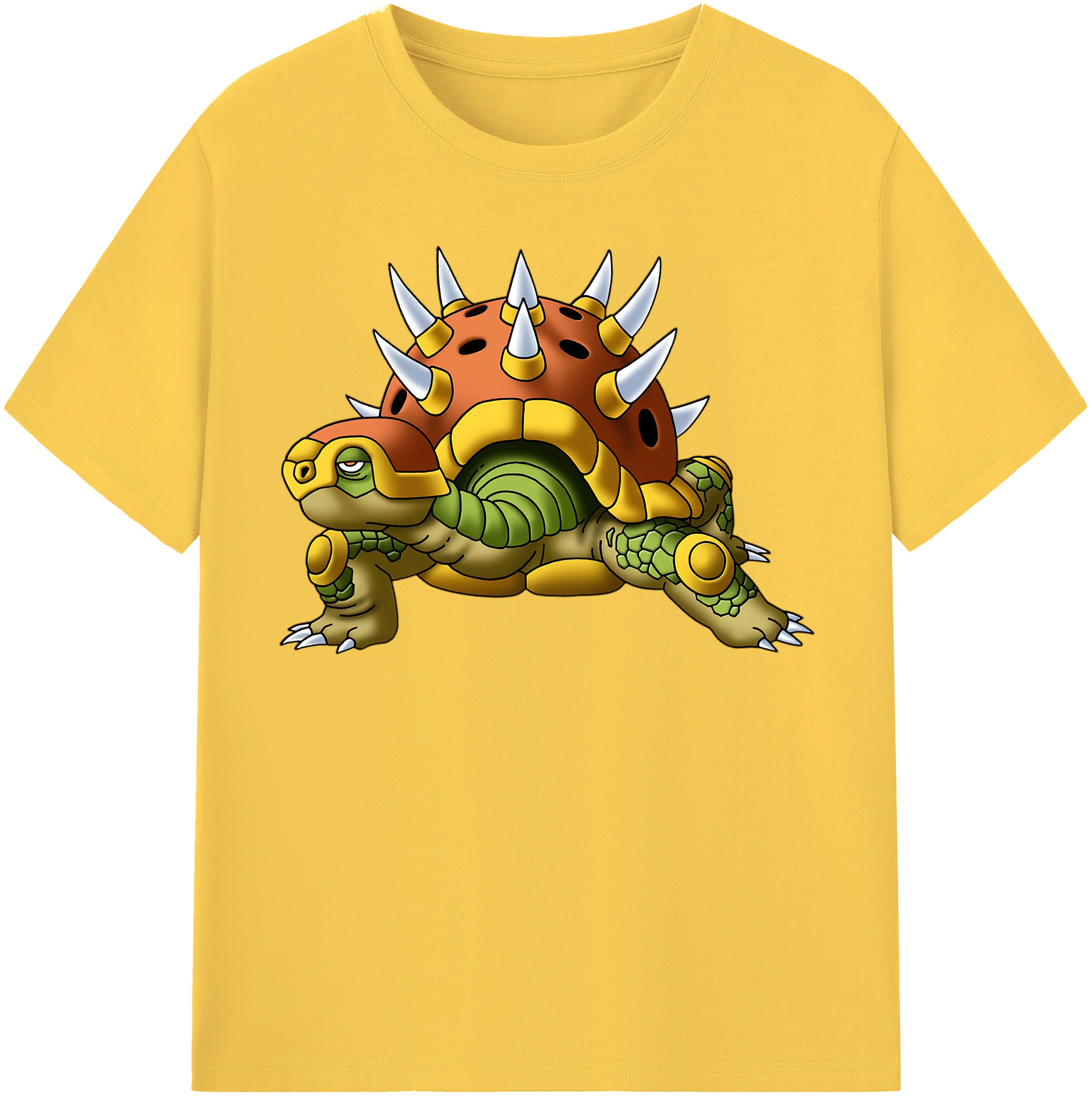 （画像用） ドラゴンクエスト Doragon Kuesuto Dragon Quest 綿100％半袖Tシャツ（フロントプリント）
