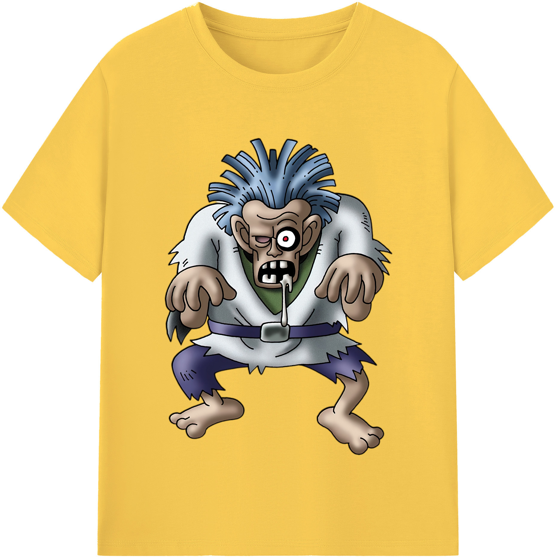 （画像用） ドラゴンクエスト Doragon Kuesuto Dragon Quest 綿100％半袖Tシャツ（フロントプリント）