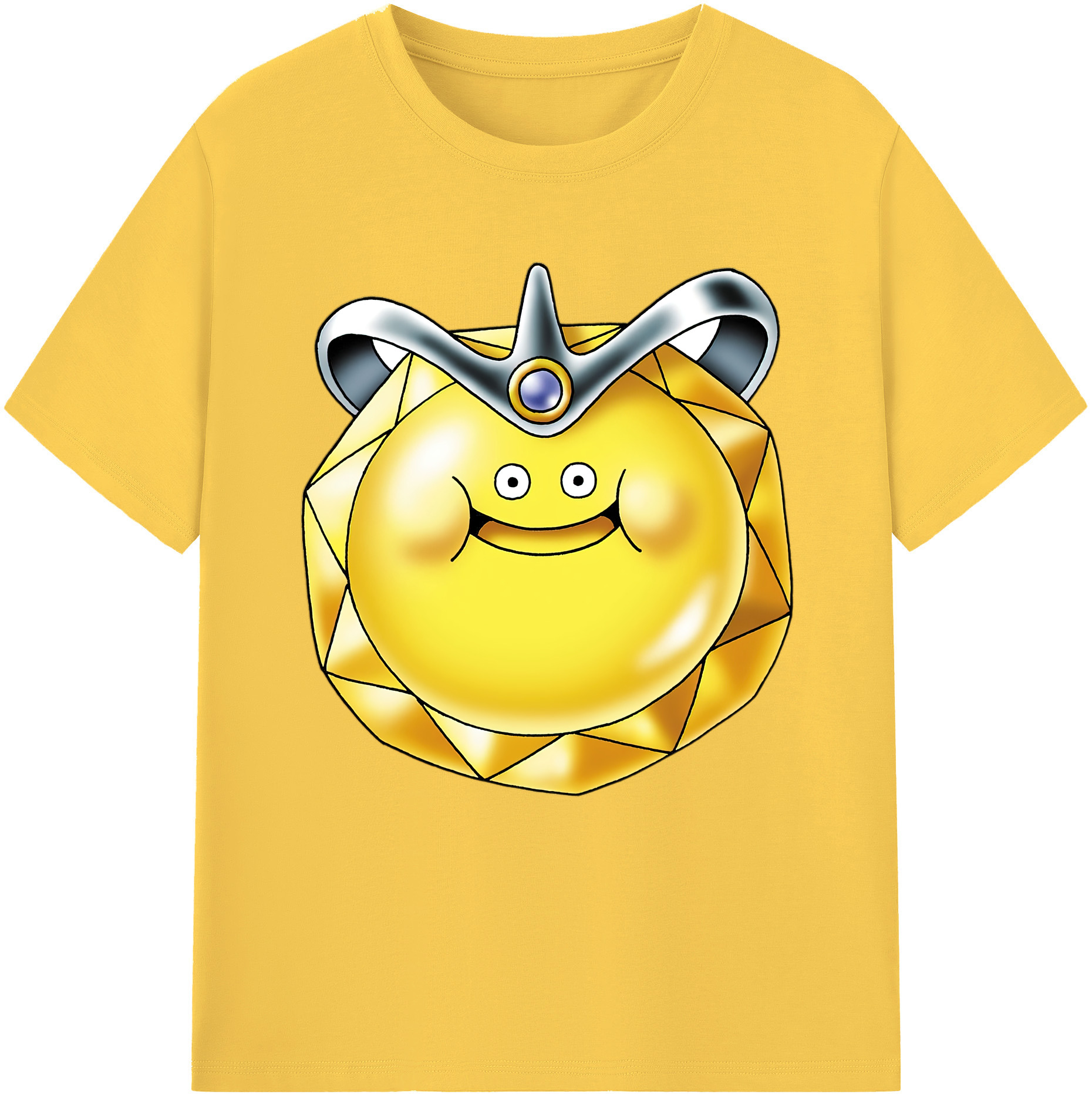 （画像用） ドラゴンクエスト Doragon Kuesuto Dragon Quest 綿100％半袖Tシャツ（フロントプリント）