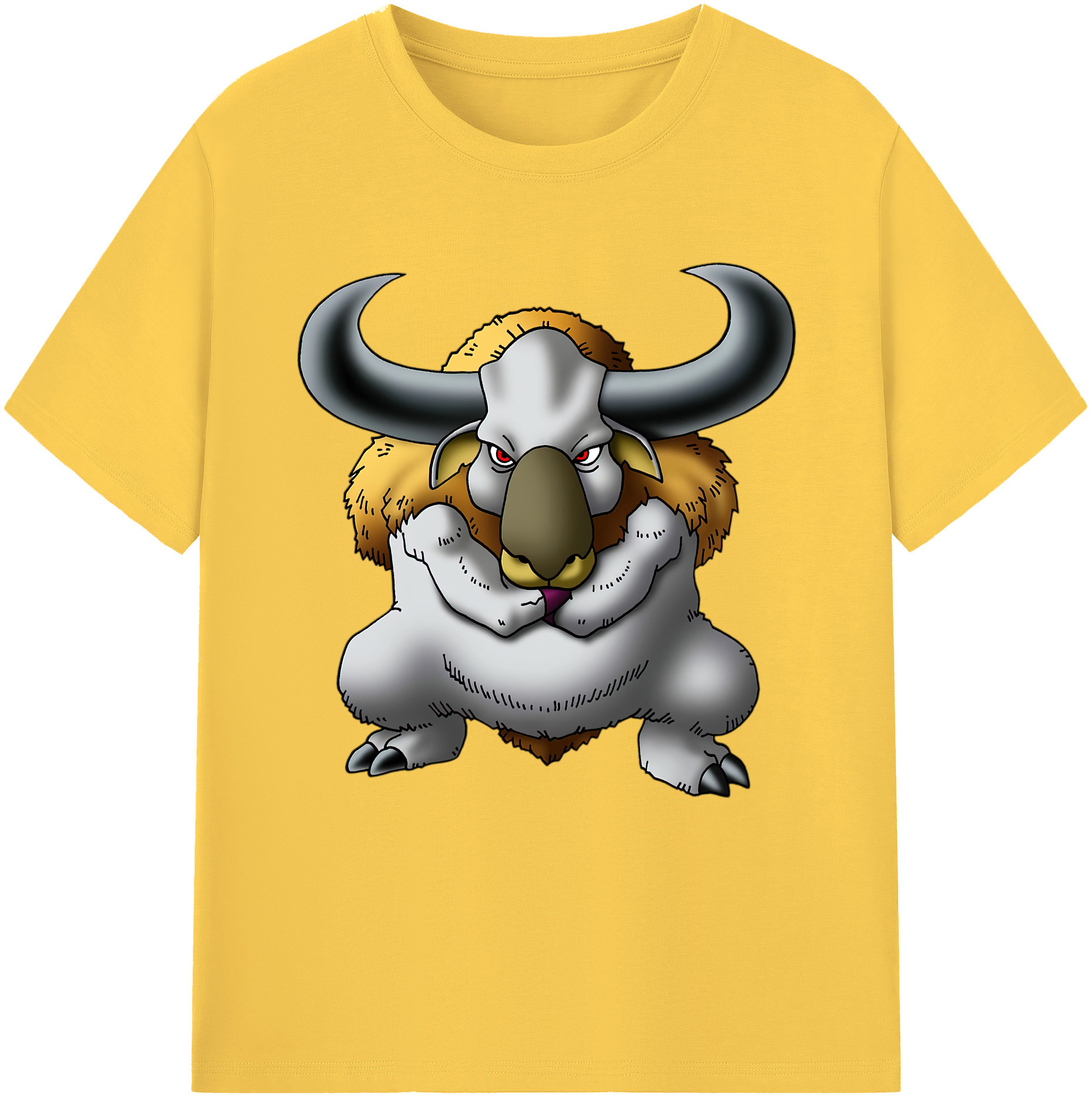 （画像用） ドラゴンクエスト Doragon Kuesuto Dragon Quest 綿100％半袖Tシャツ（フロントプリント）