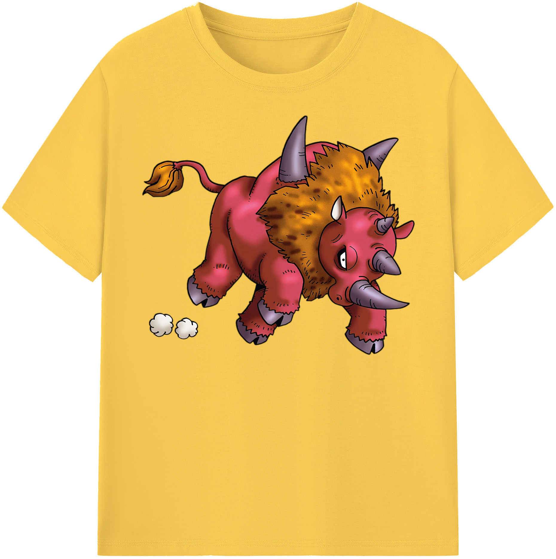 （画像用） ドラゴンクエスト Doragon Kuesuto Dragon Quest 綿100％半袖Tシャツ（フロントプリント）