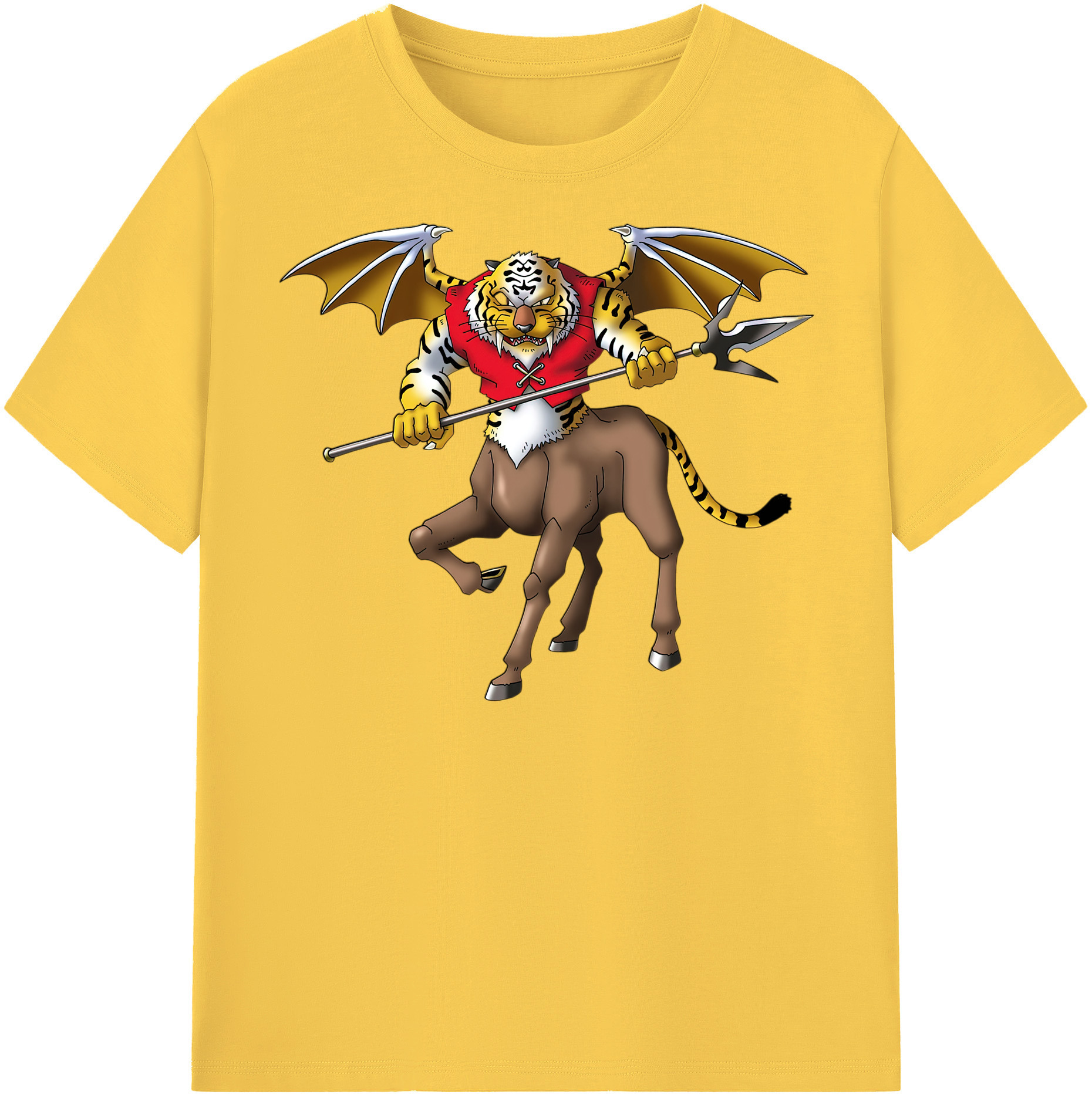 （画像用） ドラゴンクエスト Doragon Kuesuto Dragon Quest 綿100％半袖Tシャツ（フロントプリント）