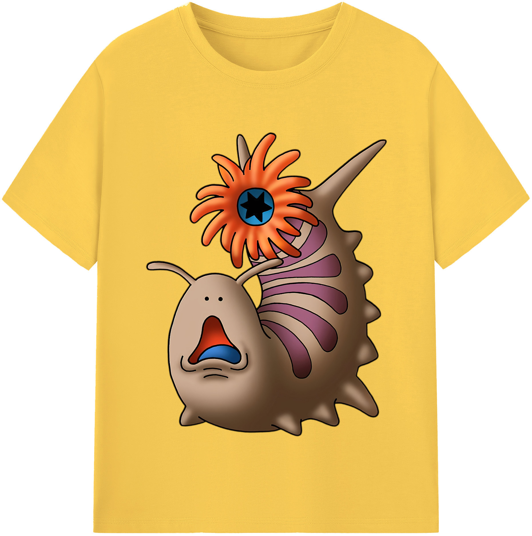 （画像用） ドラゴンクエスト Doragon Kuesuto Dragon Quest 綿100％半袖Tシャツ（フロントプリント）