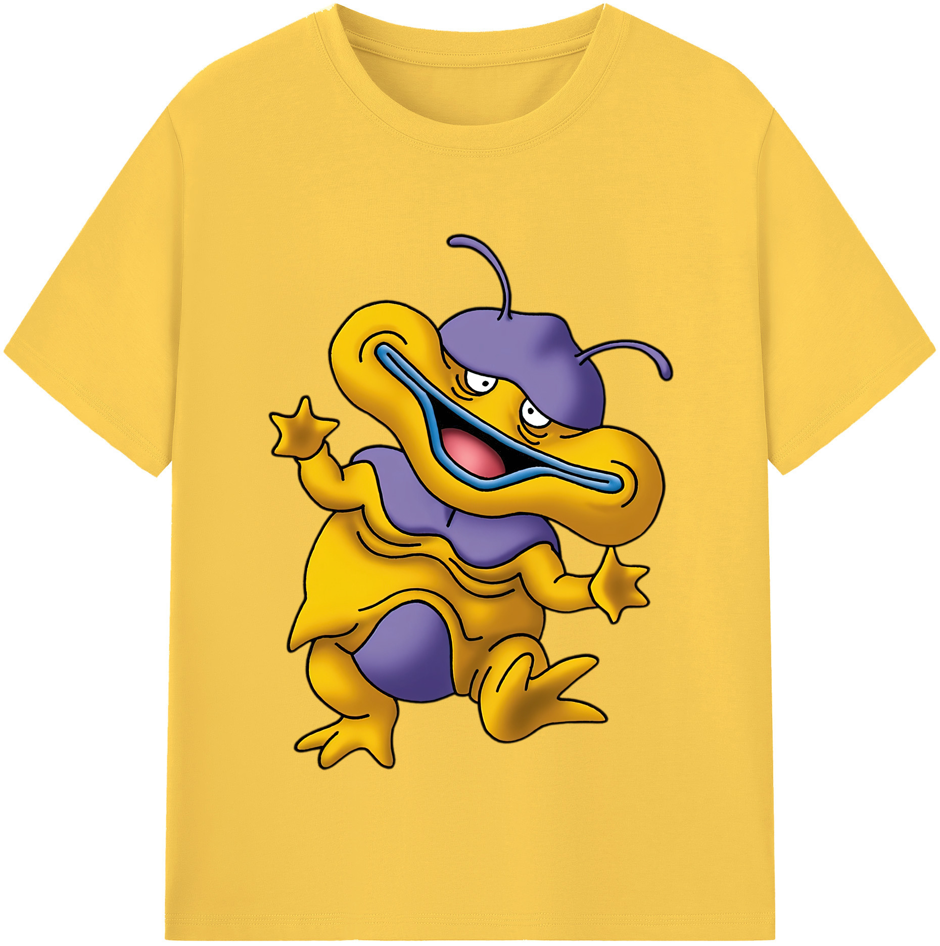 （画像用） ドラゴンクエスト Doragon Kuesuto Dragon Quest 綿100％半袖Tシャツ（フロントプリント）