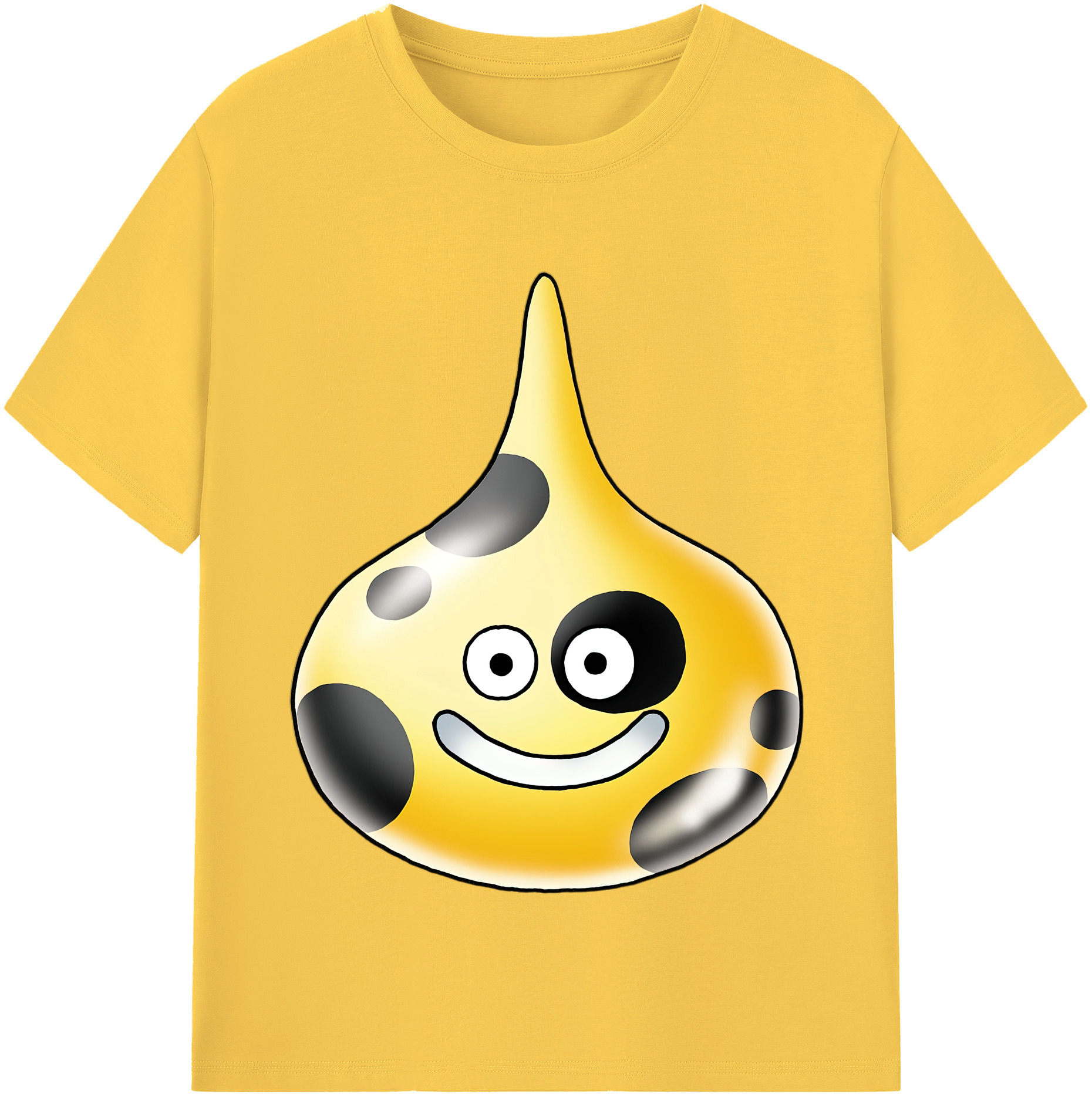 （画像用） ドラゴンクエスト Doragon Kuesuto Dragon Quest 綿100％半袖Tシャツ（フロントプリント）