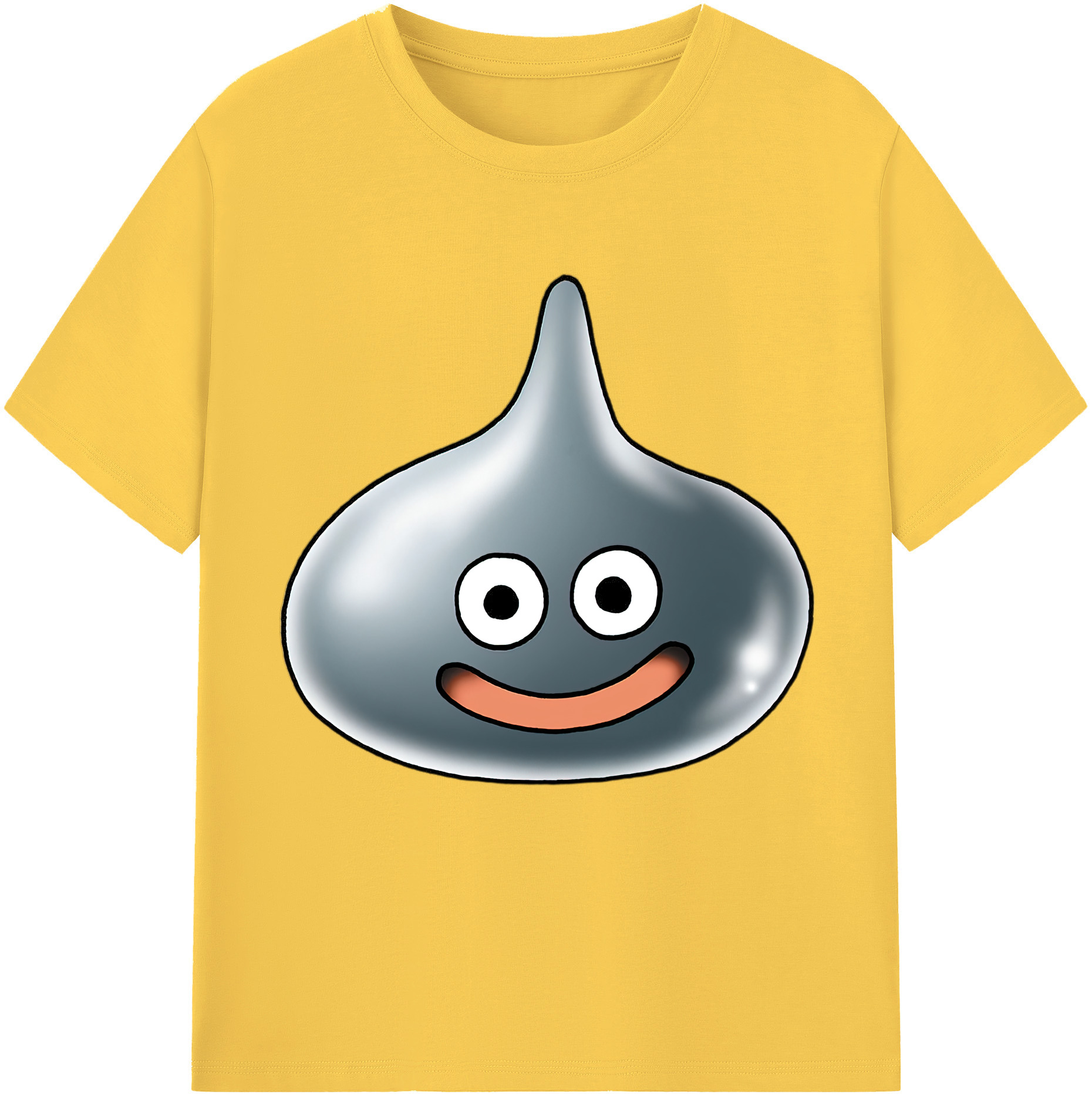 （画像用） ドラゴンクエスト Doragon Kuesuto Dragon Quest 綿100％半袖Tシャツ（フロントプリント）