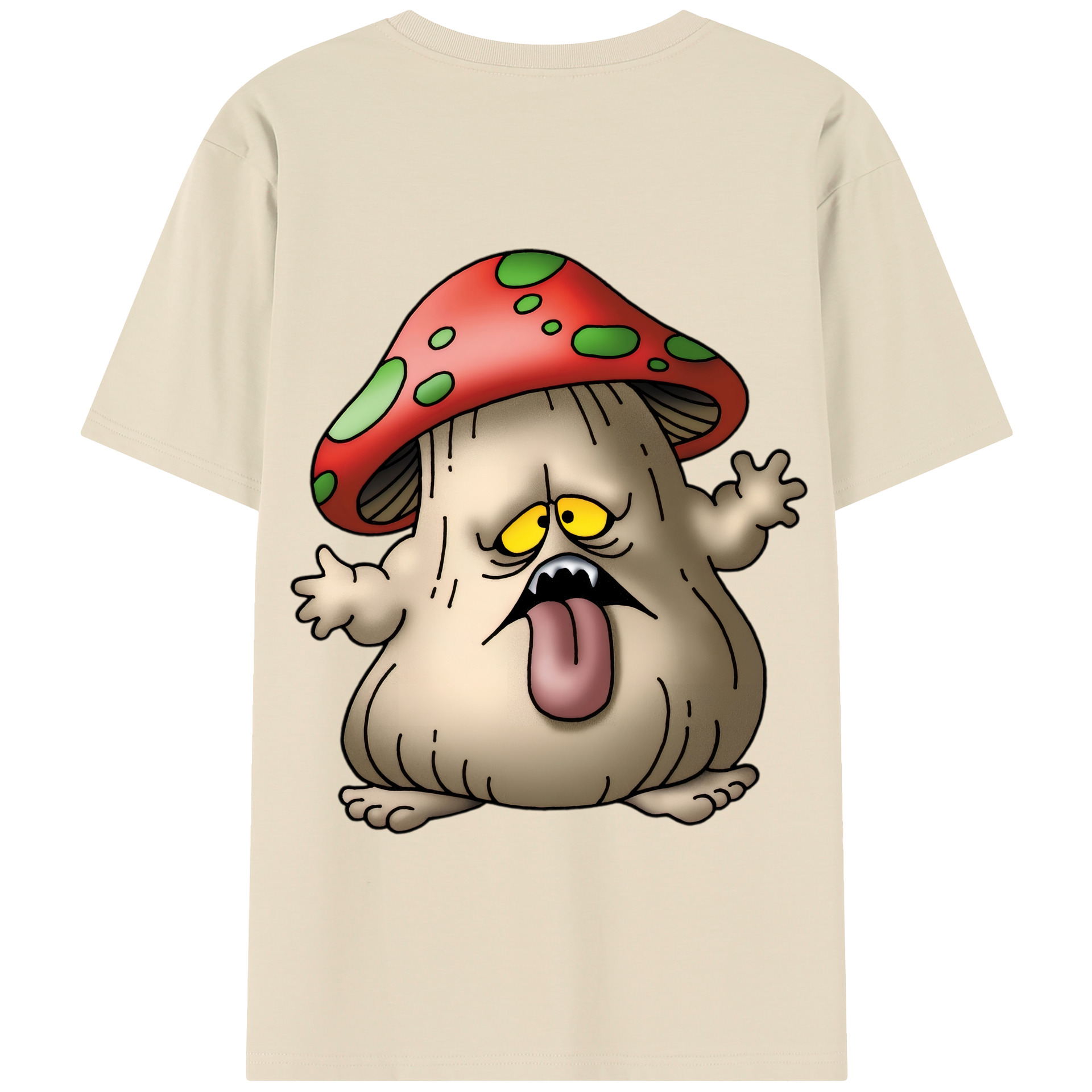 （画像用） ドラゴンクエスト Doragon Kuesuto Dragon Quest 綿100％半袖Tシャツ（背面プリント）