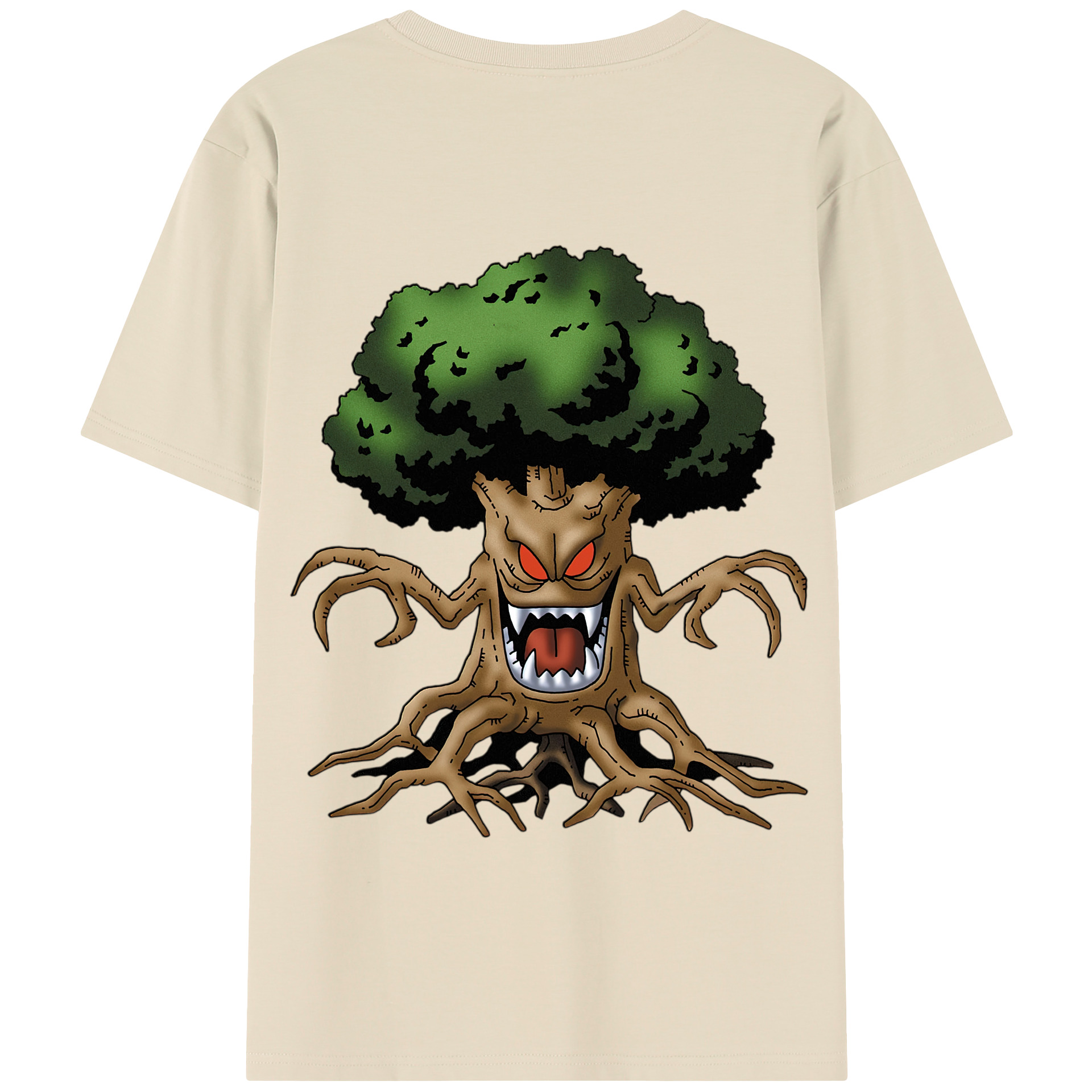 （画像用） ドラゴンクエスト Doragon Kuesuto Dragon Quest 綿100％半袖Tシャツ（背面プリント）