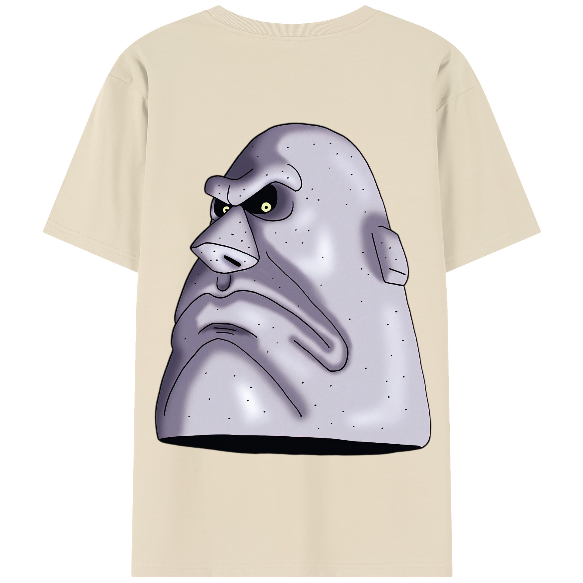 （画像用） ドラゴンクエスト Doragon Kuesuto Dragon Quest 綿100％半袖Tシャツ（背面プリント）