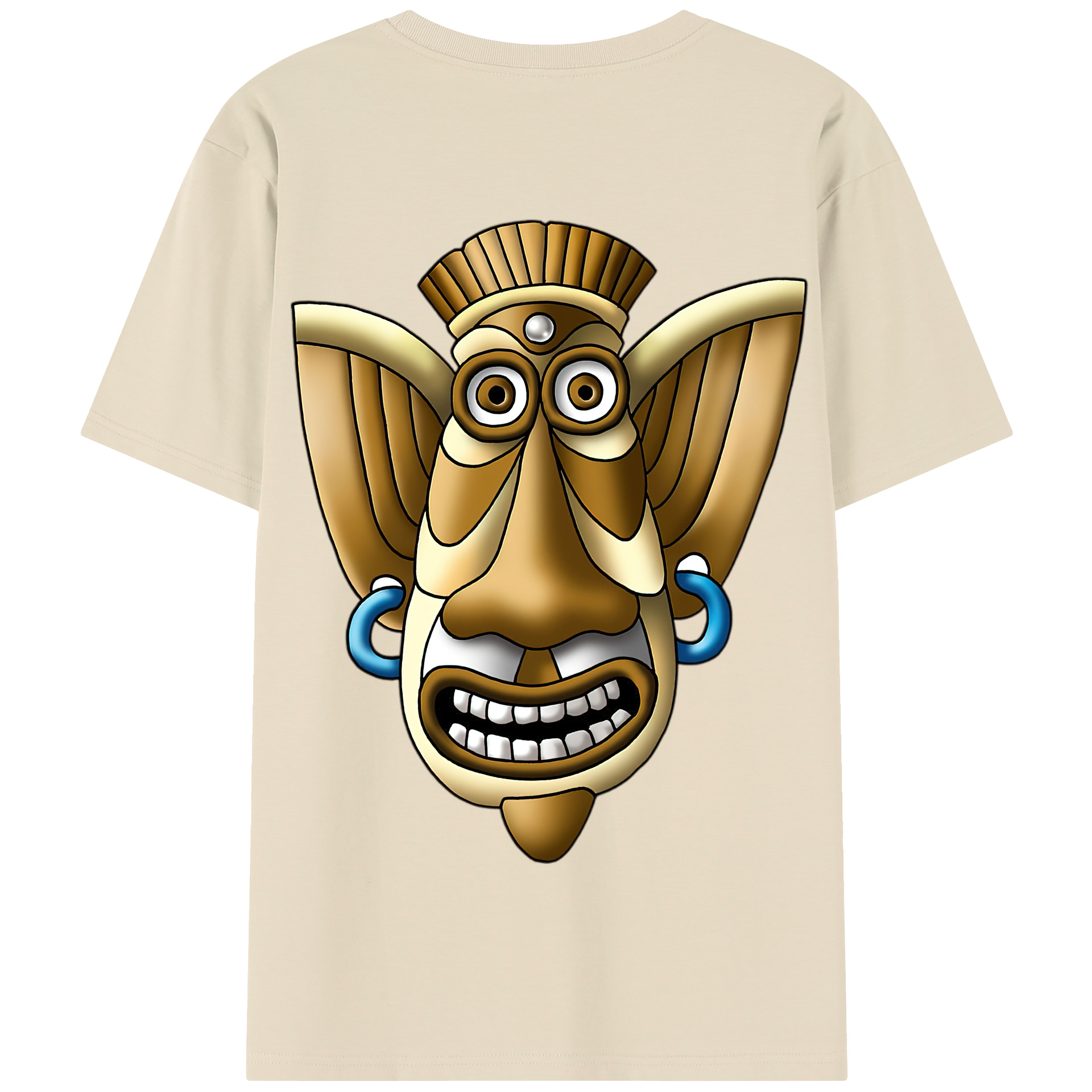 （画像用） ドラゴンクエスト Doragon Kuesuto Dragon Quest 綿100％半袖Tシャツ（背面プリント）
