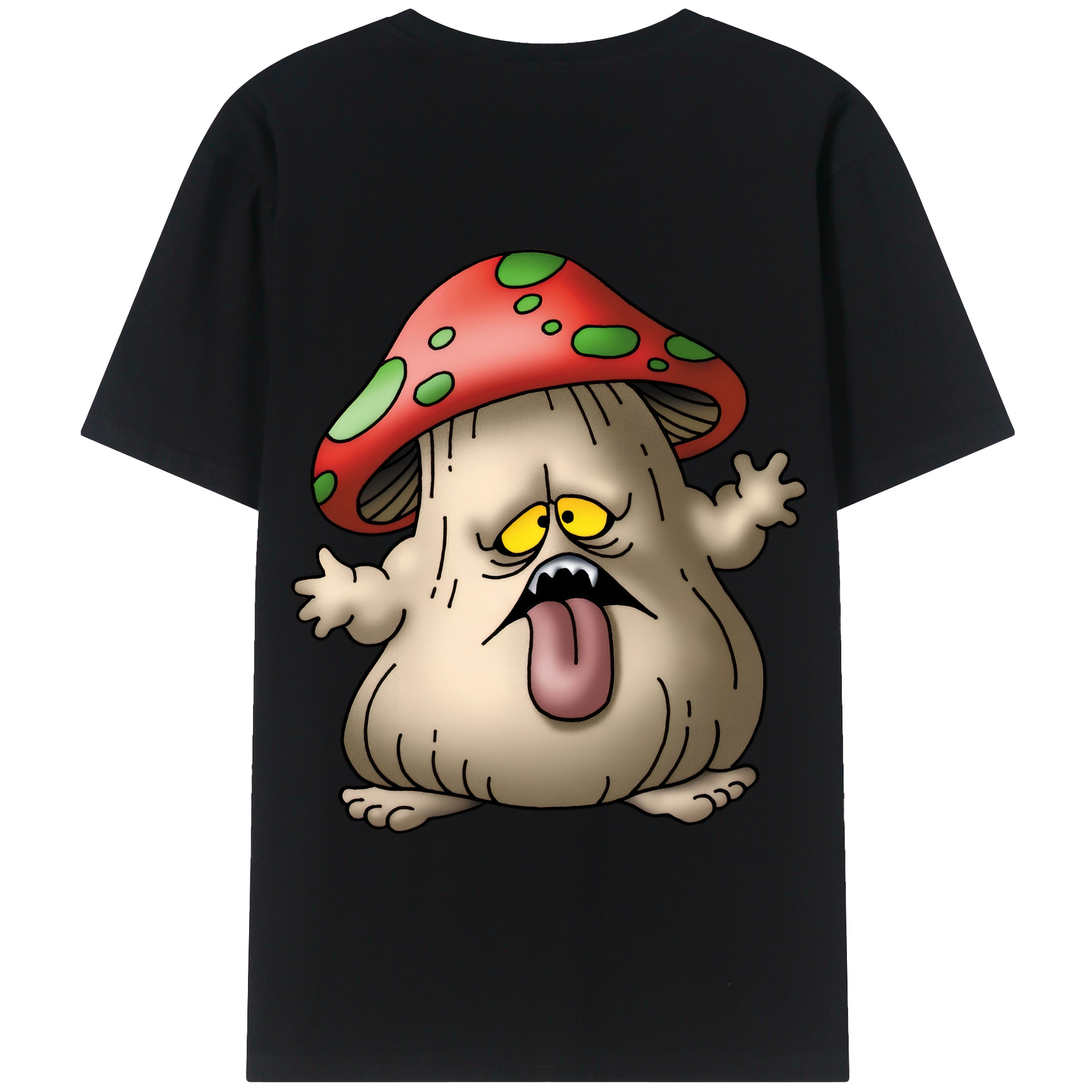 （画像用） ドラゴンクエスト Doragon Kuesuto Dragon Quest 綿100％半袖Tシャツ（背面プリント）
