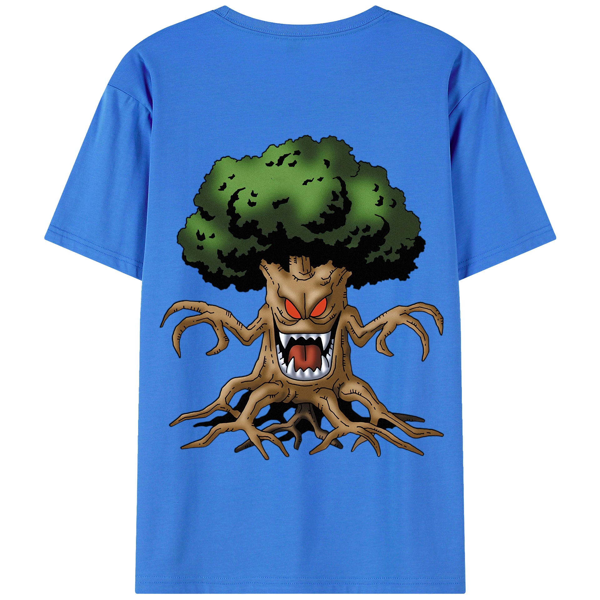 （画像用） ドラゴンクエスト Doragon Kuesuto Dragon Quest 綿100％半袖Tシャツ（背面プリント）