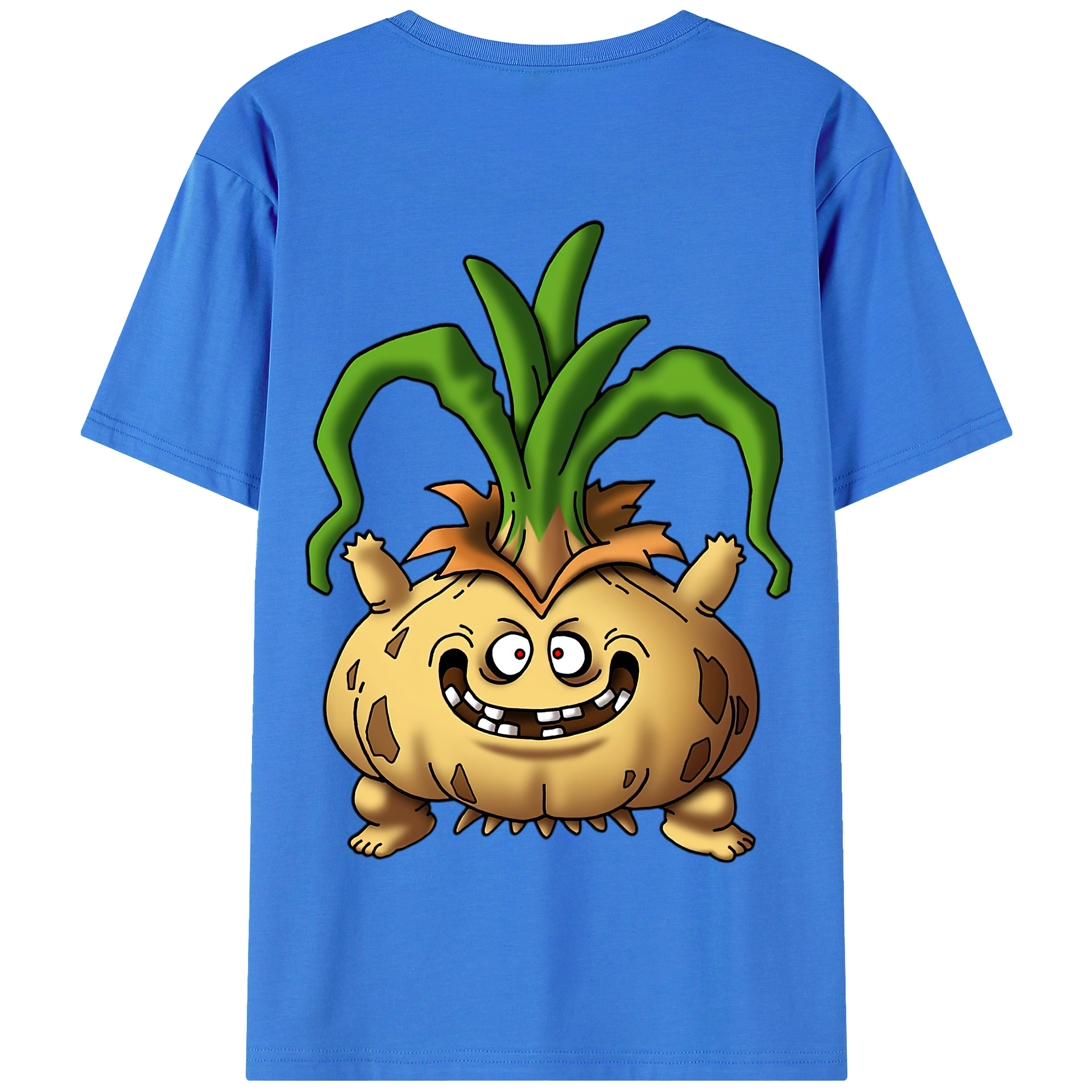 （画像用） ドラゴンクエスト Doragon Kuesuto Dragon Quest 綿100％半袖Tシャツ（背面プリント）