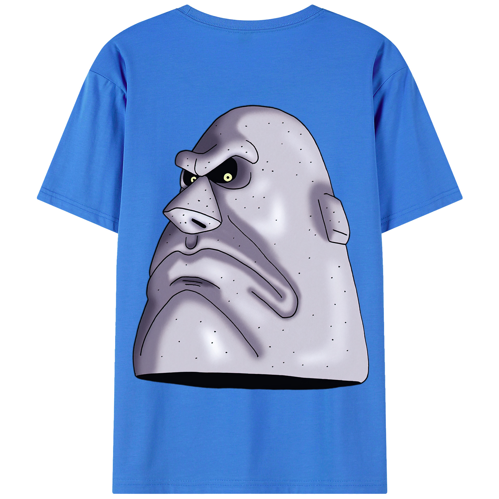 （画像用） ドラゴンクエスト Doragon Kuesuto Dragon Quest 綿100％半袖Tシャツ（背面プリント）