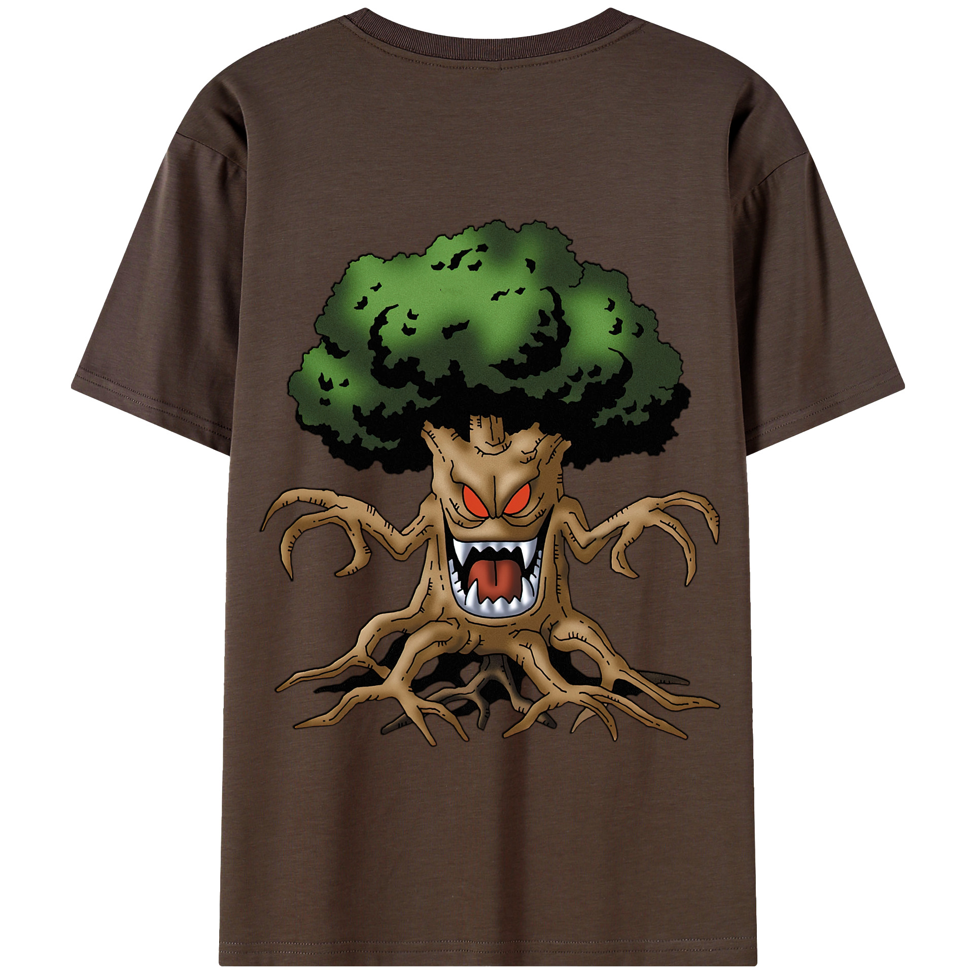 （画像用） ドラゴンクエスト Doragon Kuesuto Dragon Quest 綿100％半袖Tシャツ（背面プリント）