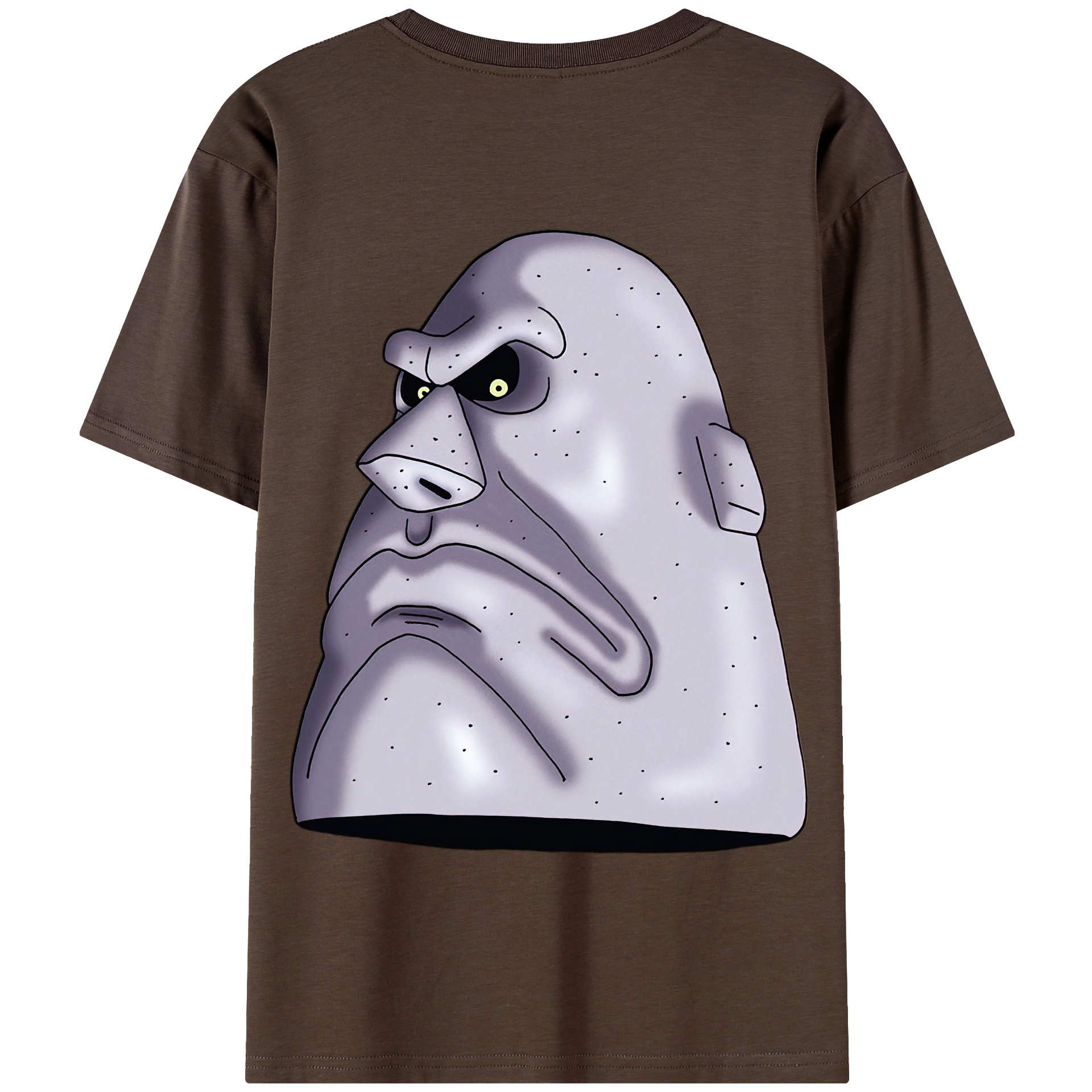 （画像用） ドラゴンクエスト Doragon Kuesuto Dragon Quest 綿100％半袖Tシャツ（背面プリント）