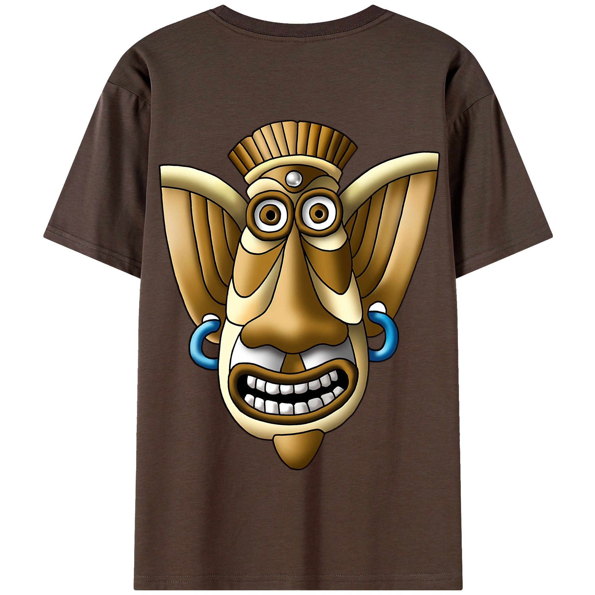 （画像用） ドラゴンクエスト Doragon Kuesuto Dragon Quest 綿100％半袖Tシャツ（背面プリント）