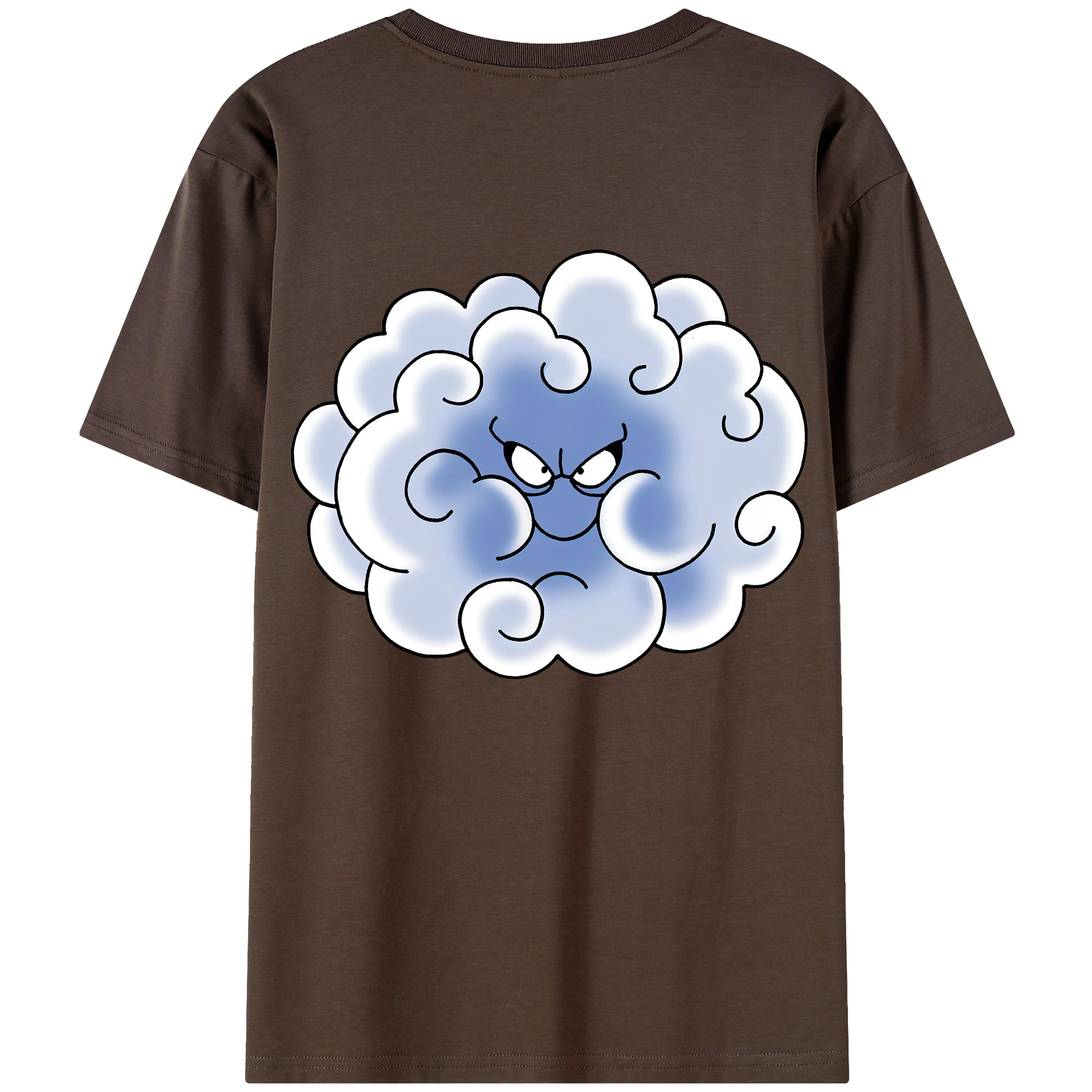 （画像用） ドラゴンクエスト Doragon Kuesuto Dragon Quest 綿100％半袖Tシャツ（背面プリント）