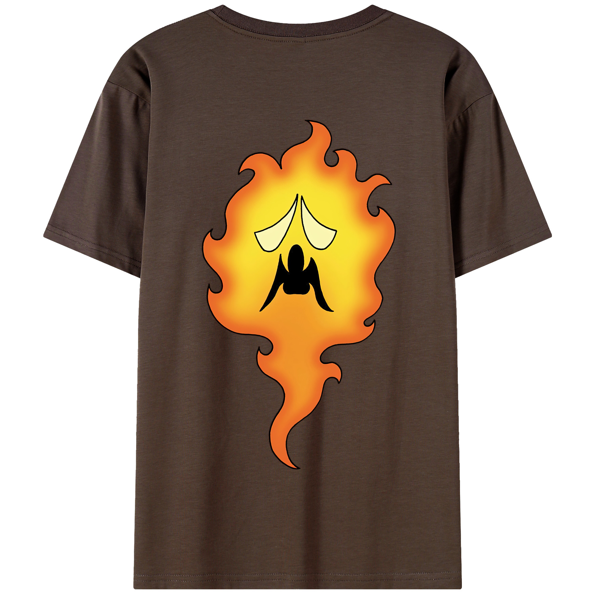 （画像用） ドラゴンクエスト Doragon Kuesuto Dragon Quest 綿100％半袖Tシャツ（背面プリント）