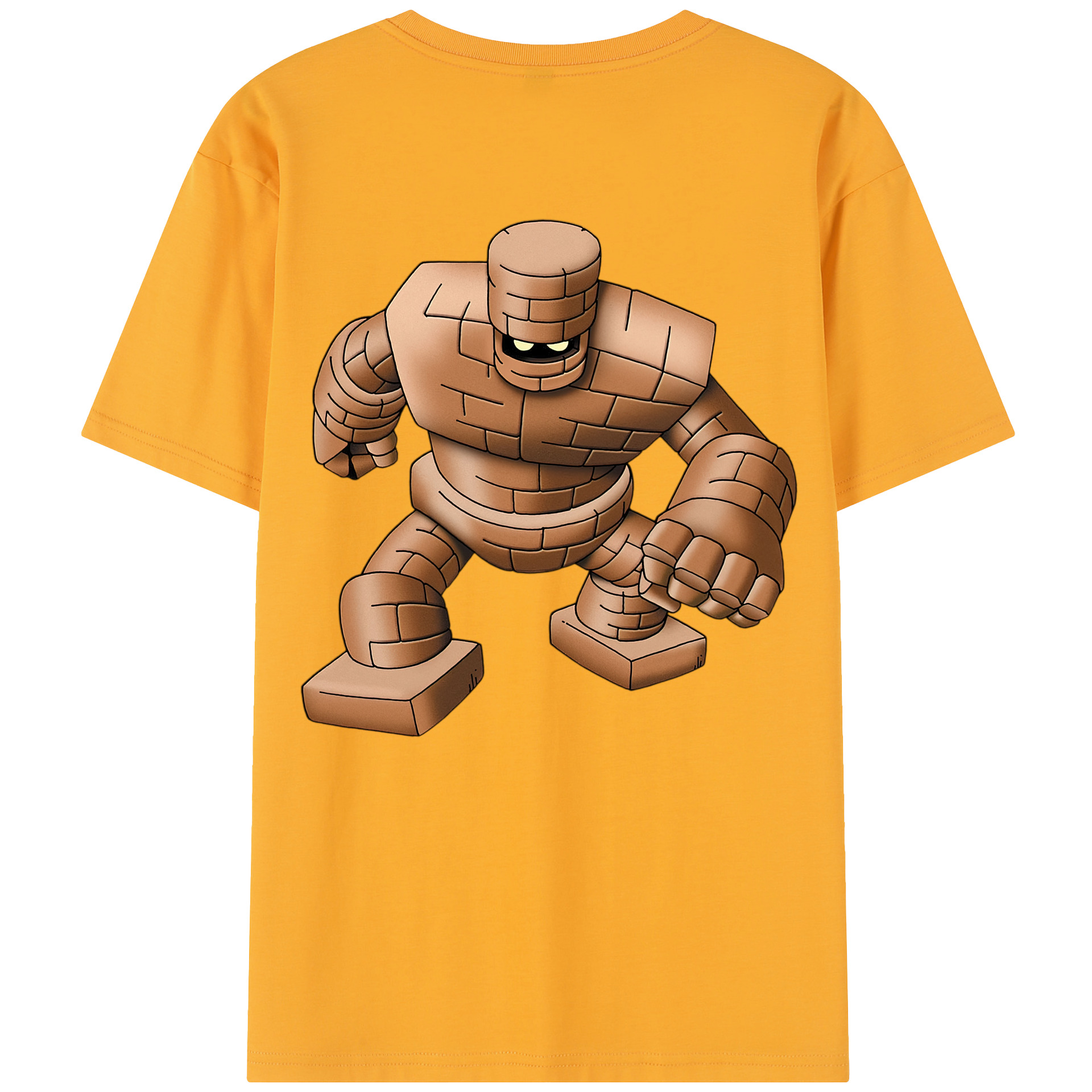 （画像用） ドラゴンクエスト Doragon Kuesuto Dragon Quest 綿100％半袖Tシャツ（背面プリント）