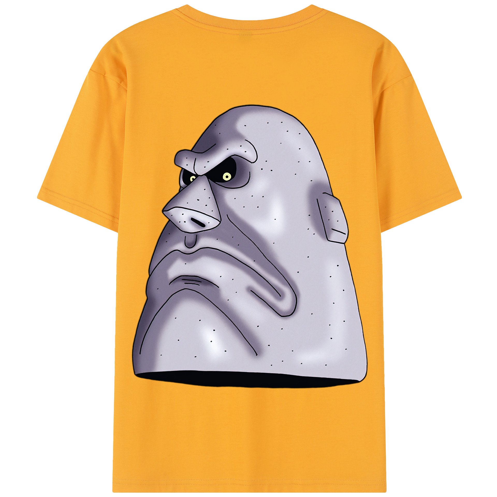 （画像用） ドラゴンクエスト Doragon Kuesuto Dragon Quest 綿100％半袖Tシャツ（背面プリント）