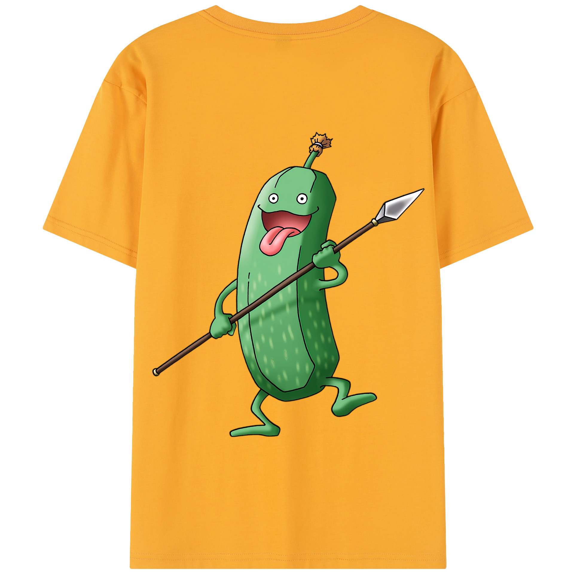 （画像用） ドラゴンクエスト Doragon Kuesuto Dragon Quest 綿100％半袖Tシャツ（背面プリント）