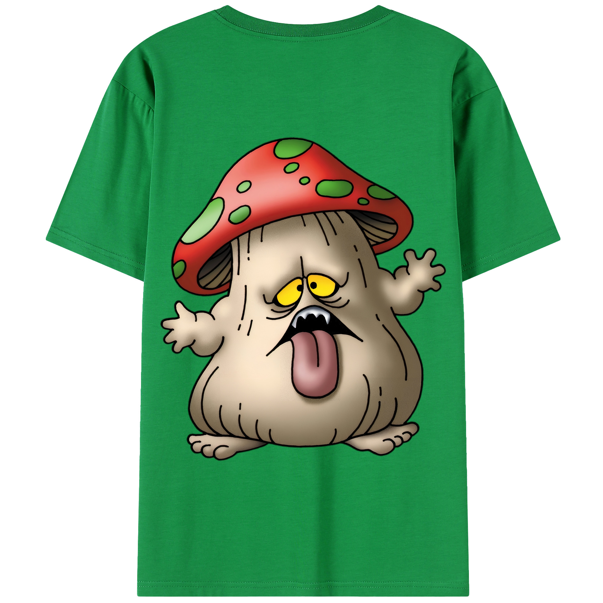 （画像用） ドラゴンクエスト Doragon Kuesuto Dragon Quest 綿100％半袖Tシャツ（背面プリント）