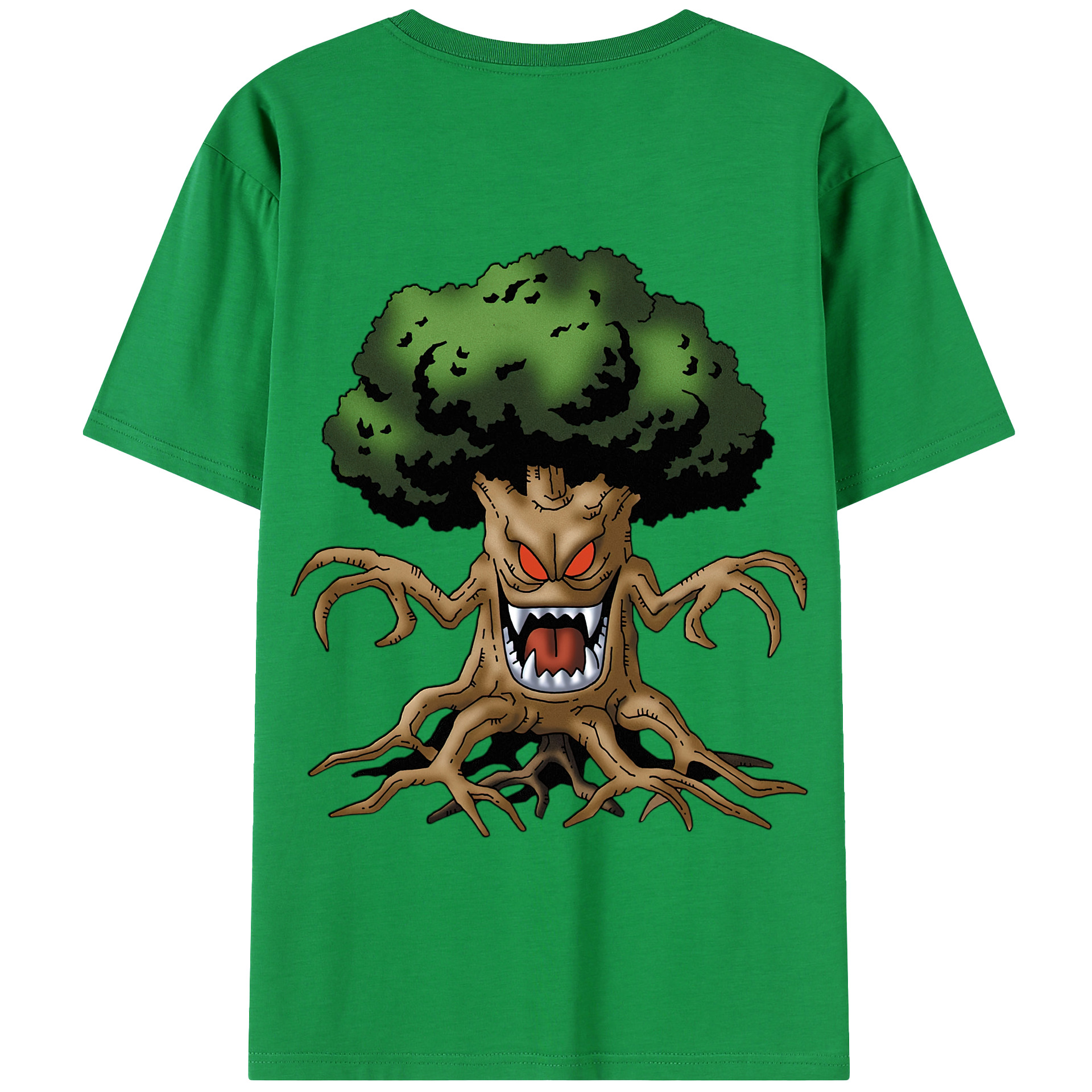 （画像用） ドラゴンクエスト Doragon Kuesuto Dragon Quest 綿100％半袖Tシャツ（背面プリント）