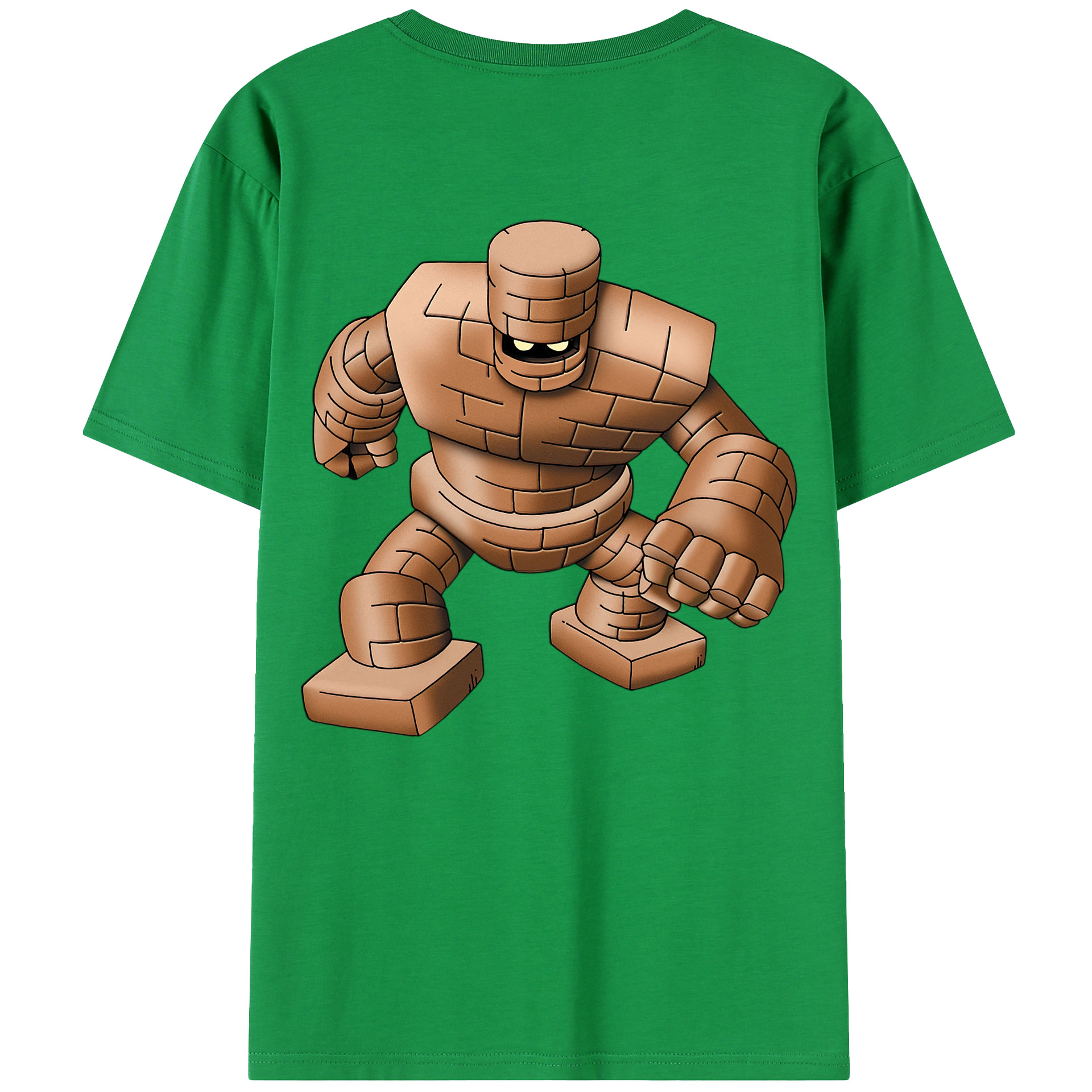 （画像用） ドラゴンクエスト Doragon Kuesuto Dragon Quest 綿100％半袖Tシャツ（背面プリント）