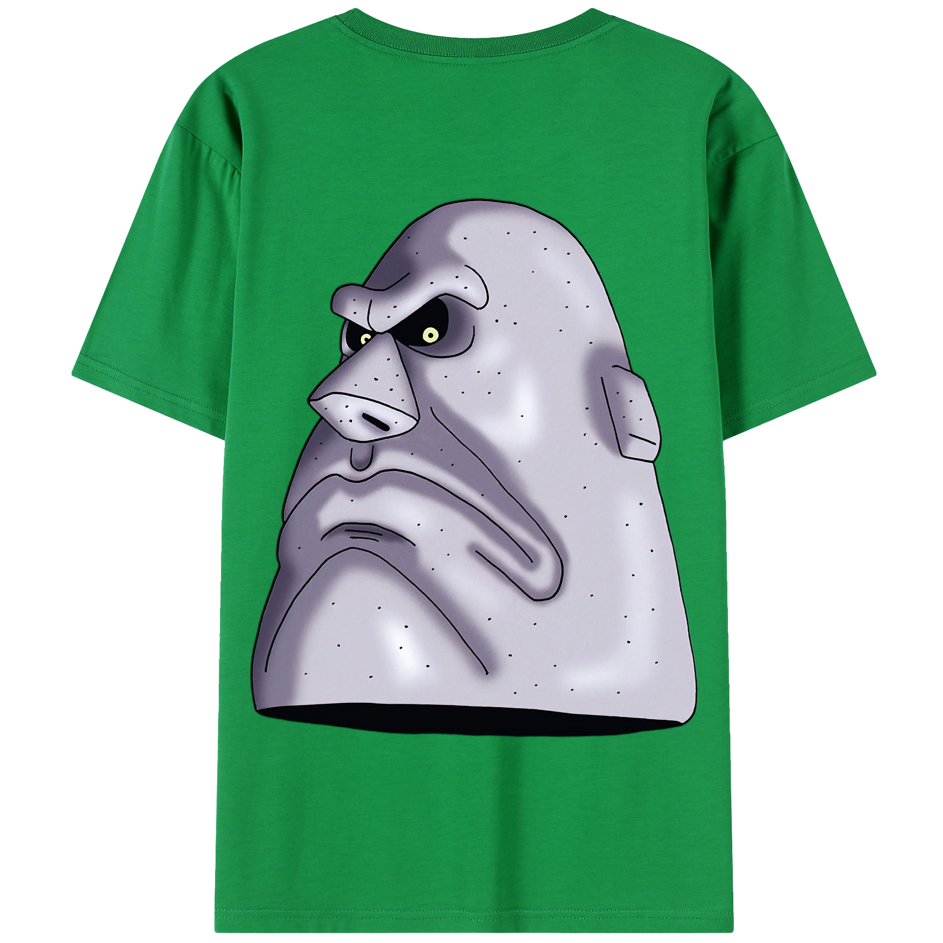 （画像用） ドラゴンクエスト Doragon Kuesuto Dragon Quest 綿100％半袖Tシャツ（背面プリント）