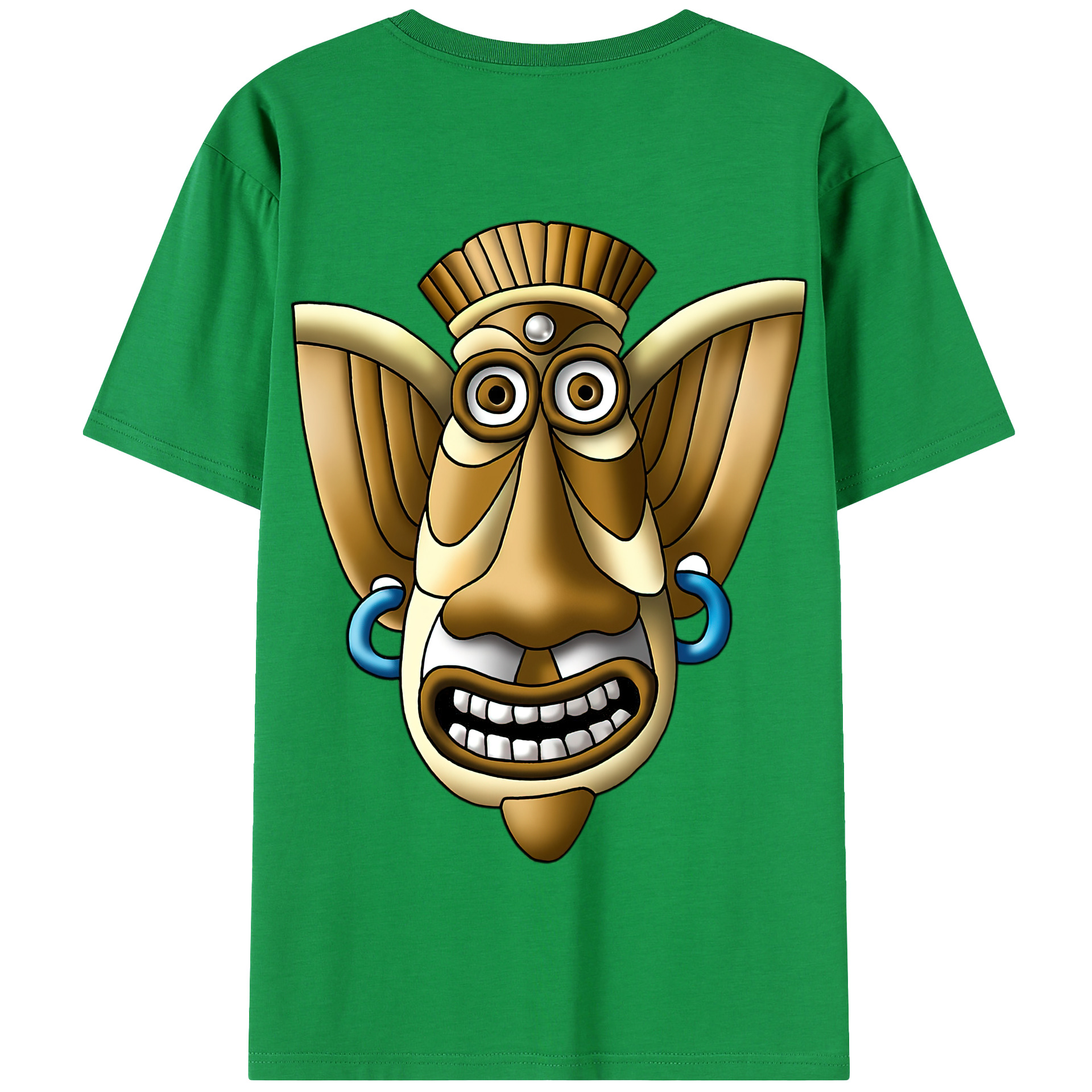 （画像用） ドラゴンクエスト Doragon Kuesuto Dragon Quest 綿100％半袖Tシャツ（背面プリント）