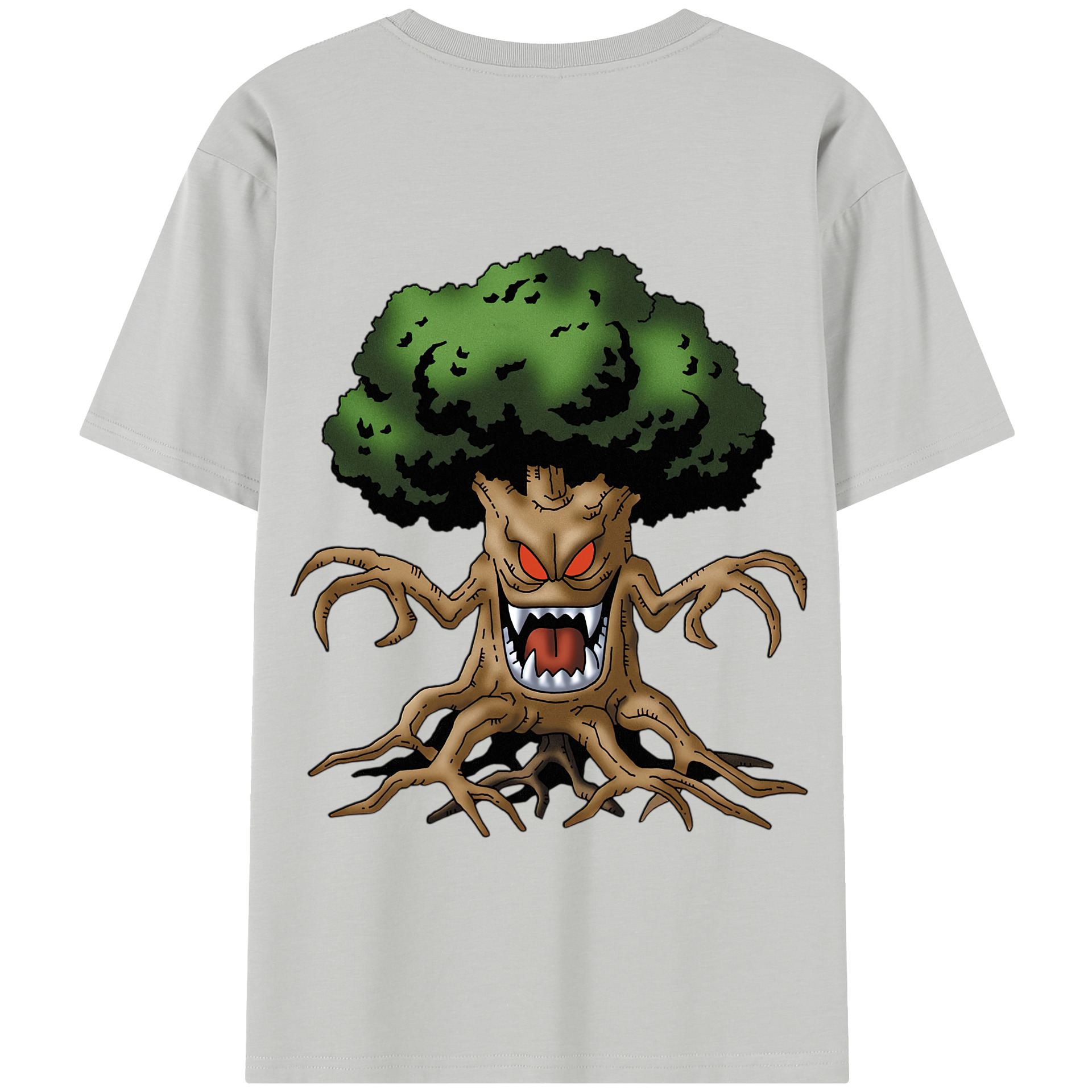 （画像用） ドラゴンクエスト Doragon Kuesuto Dragon Quest 綿100％半袖Tシャツ（背面プリント）