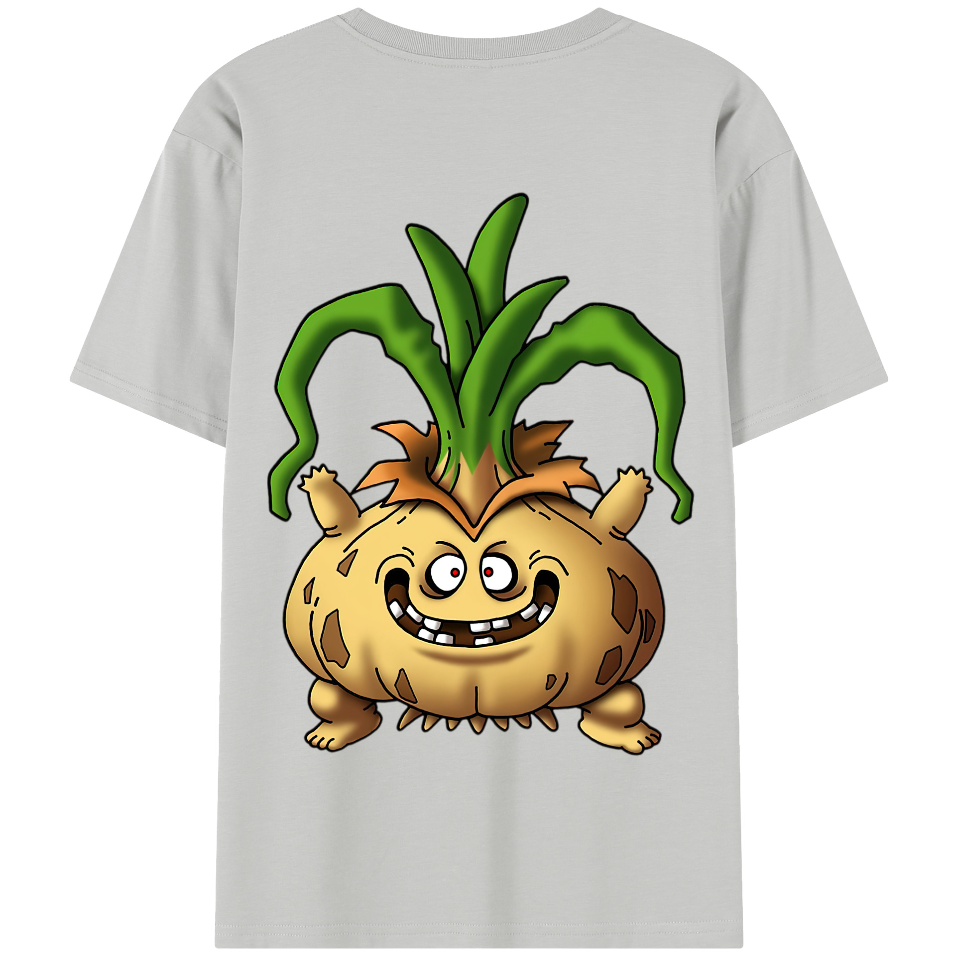（画像用） ドラゴンクエスト Doragon Kuesuto Dragon Quest 綿100％半袖Tシャツ（背面プリント）