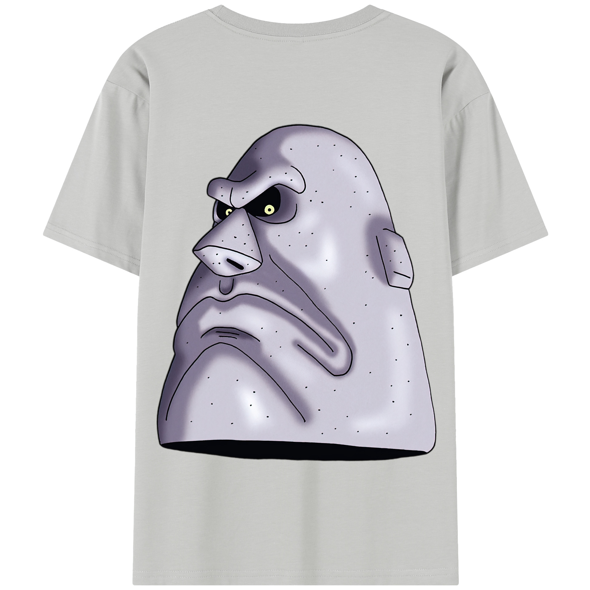 （画像用） ドラゴンクエスト Doragon Kuesuto Dragon Quest 綿100％半袖Tシャツ（背面プリント）