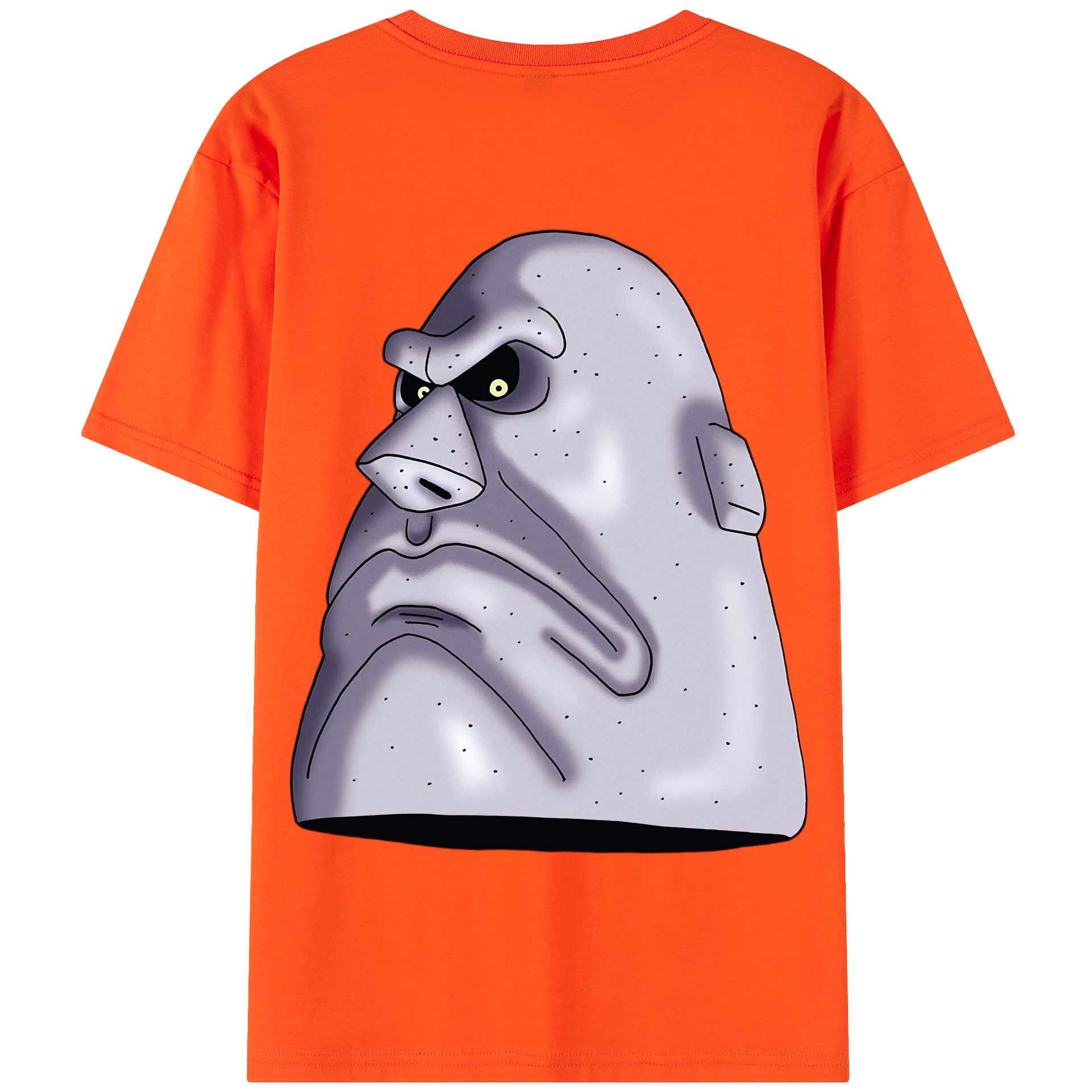 （画像用） ドラゴンクエスト Doragon Kuesuto Dragon Quest 綿100％半袖Tシャツ（背面プリント）