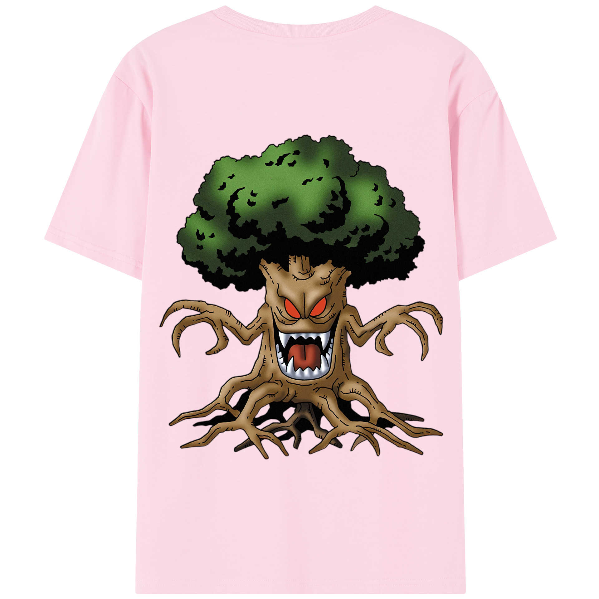 （画像用） ドラゴンクエスト Doragon Kuesuto Dragon Quest 綿100％半袖Tシャツ（背面プリント）