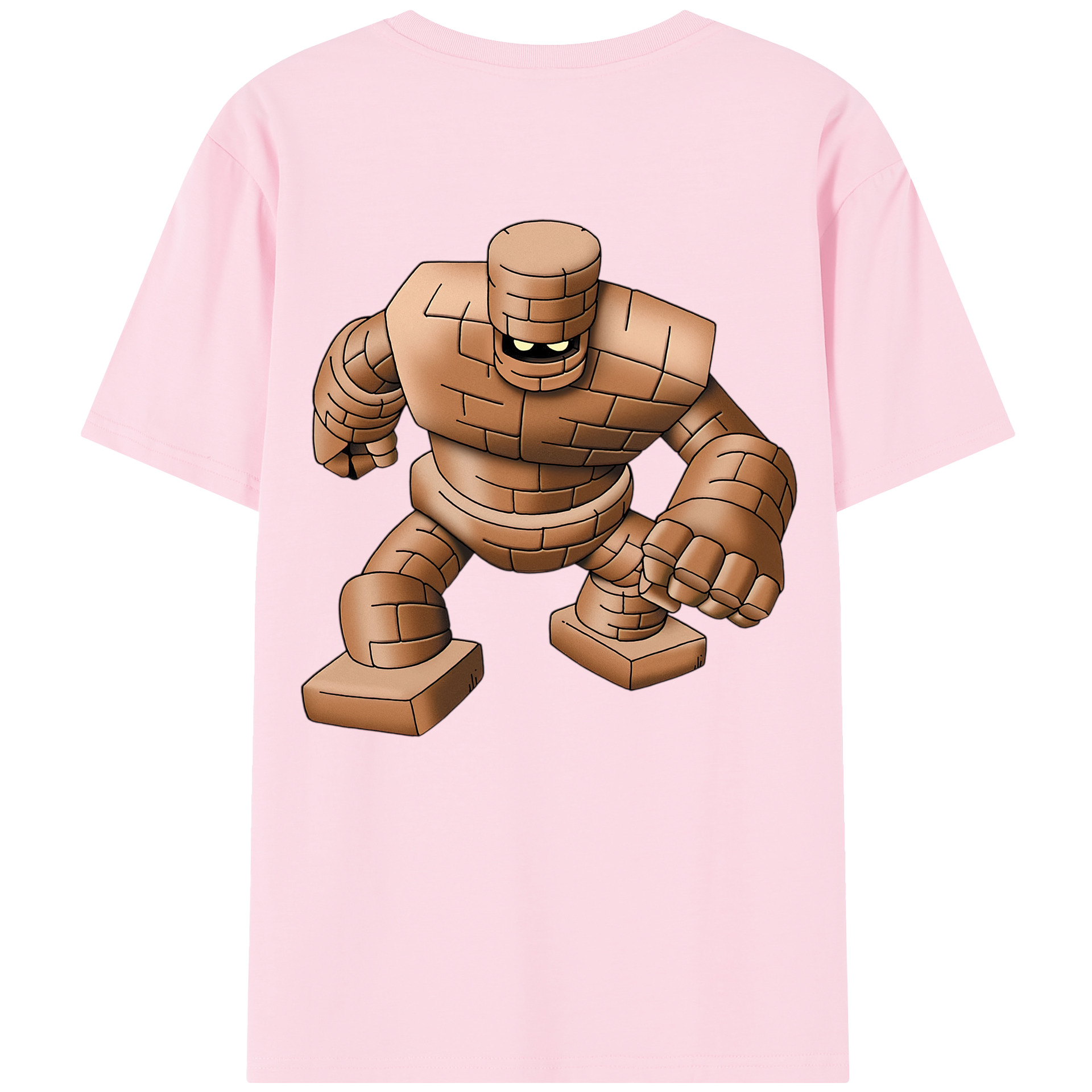 （画像用） ドラゴンクエスト Doragon Kuesuto Dragon Quest 綿100％半袖Tシャツ（背面プリント）