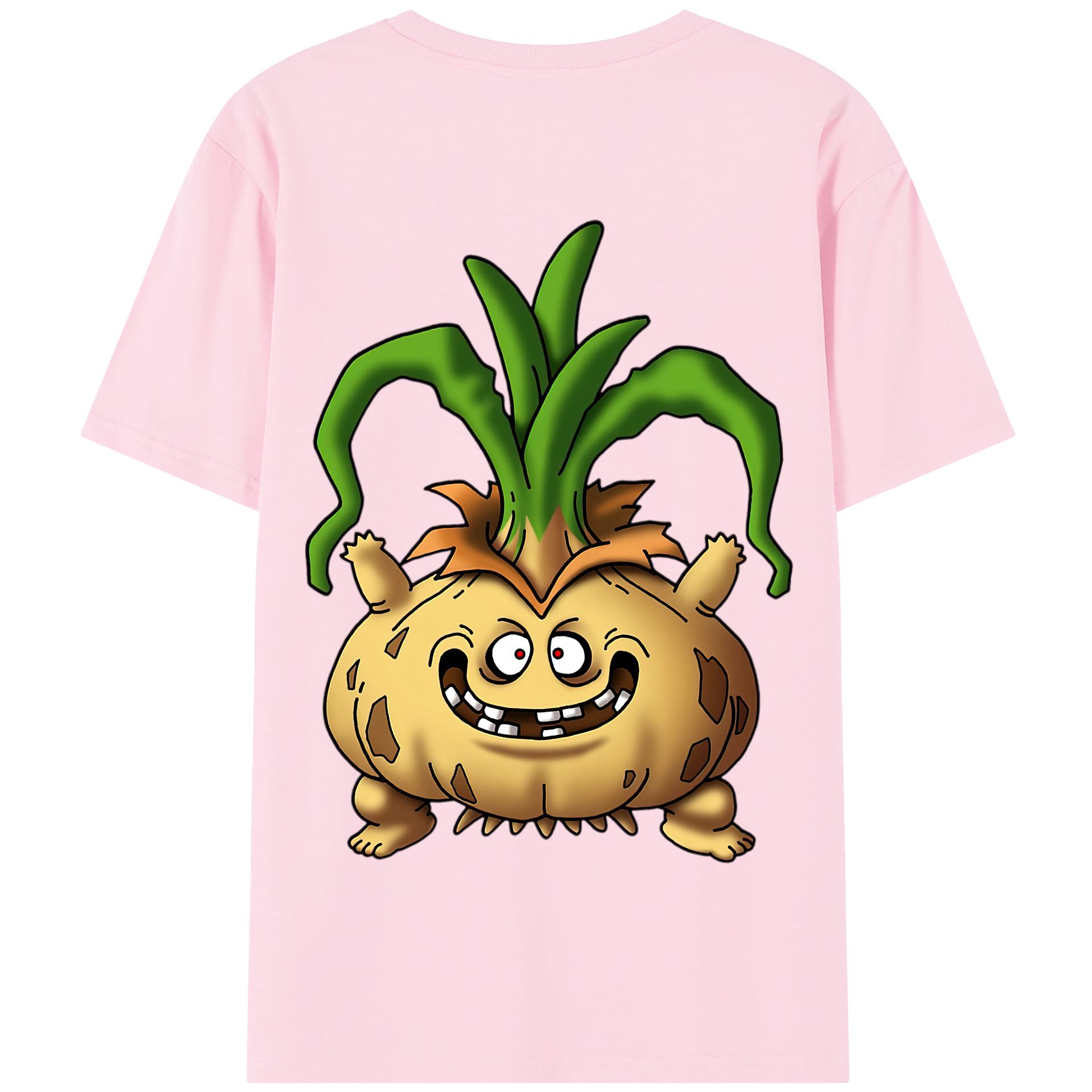 （画像用） ドラゴンクエスト Doragon Kuesuto Dragon Quest 綿100％半袖Tシャツ（背面プリント）