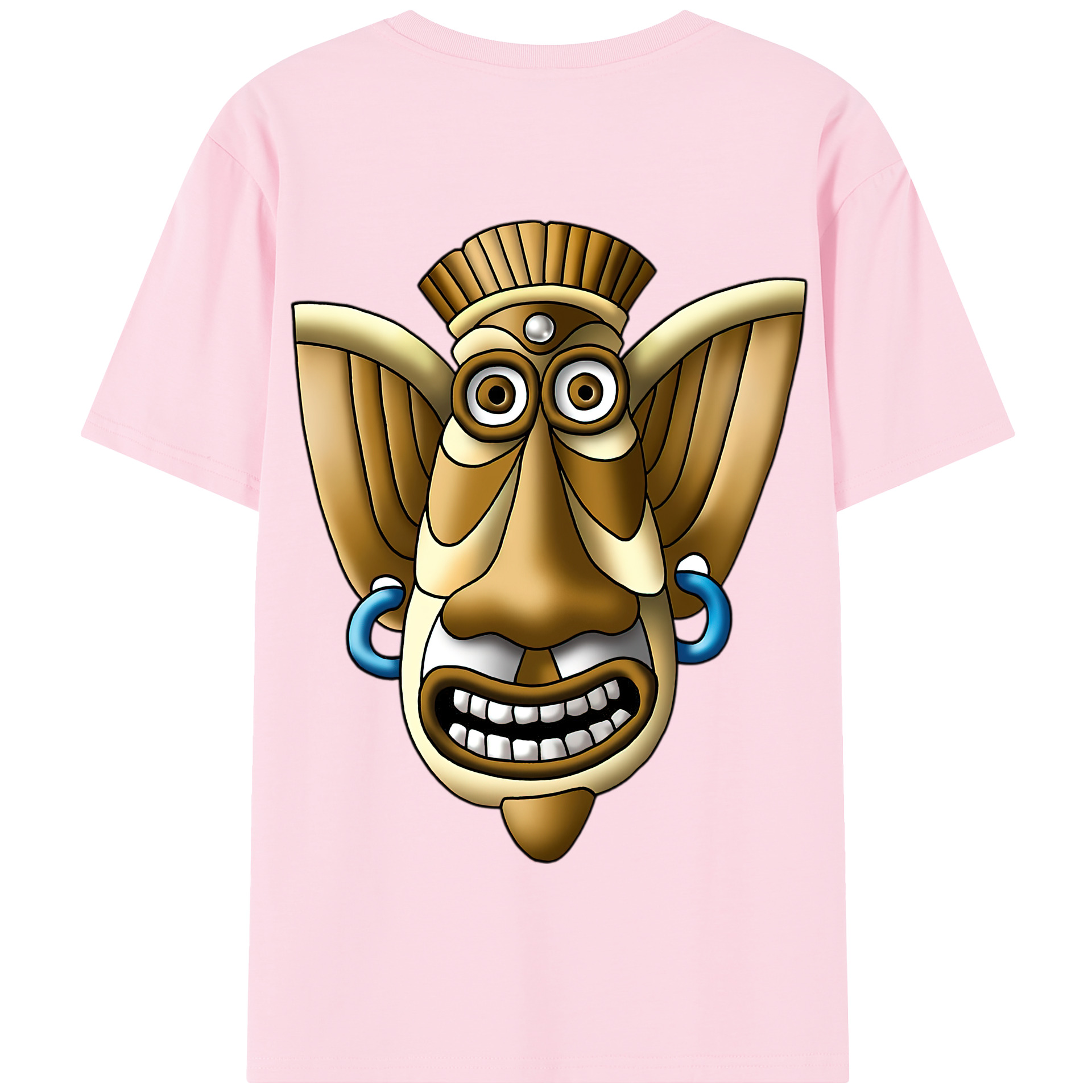 （画像用） ドラゴンクエスト Doragon Kuesuto Dragon Quest 綿100％半袖Tシャツ（背面プリント）