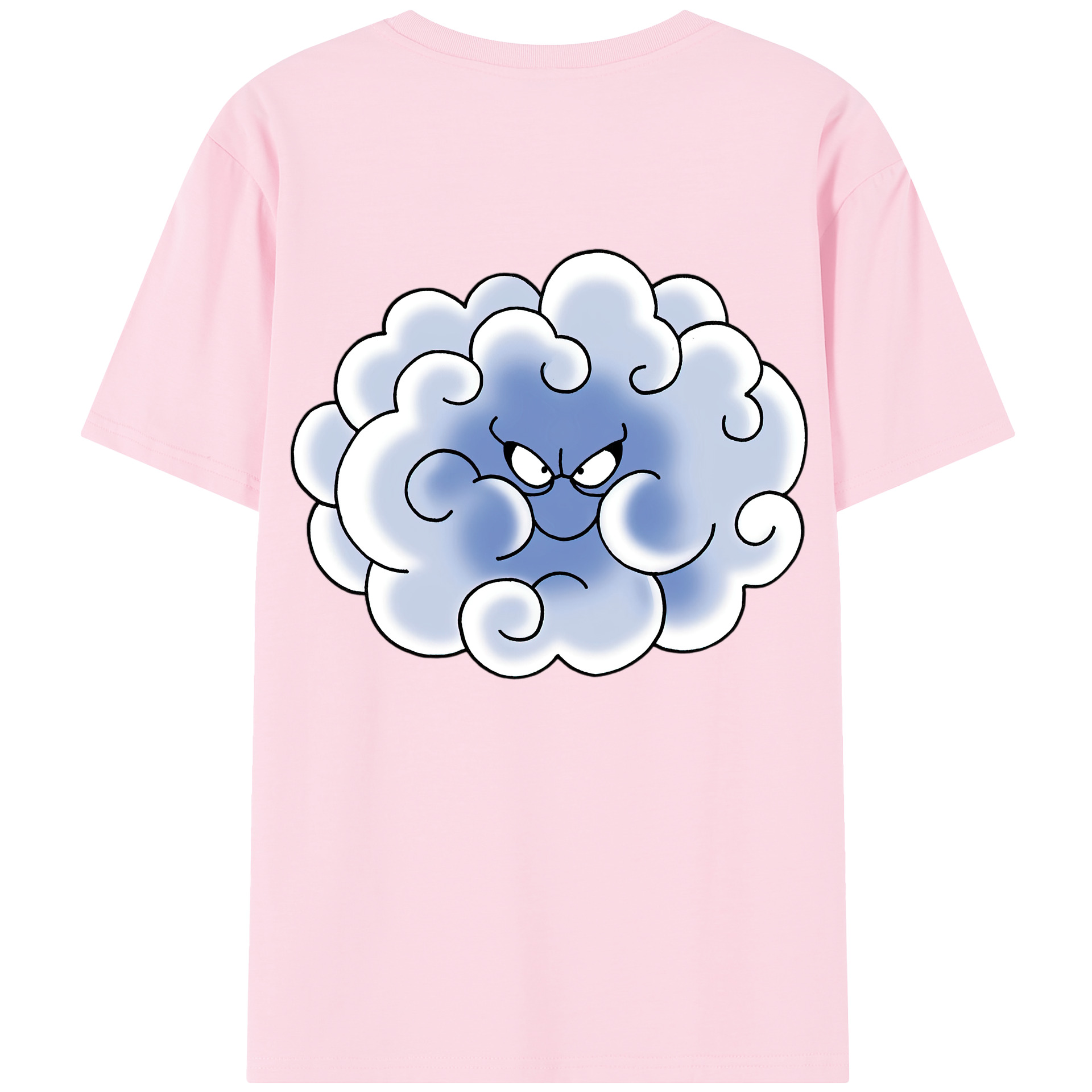 （画像用） ドラゴンクエスト Doragon Kuesuto Dragon Quest 綿100％半袖Tシャツ（背面プリント）