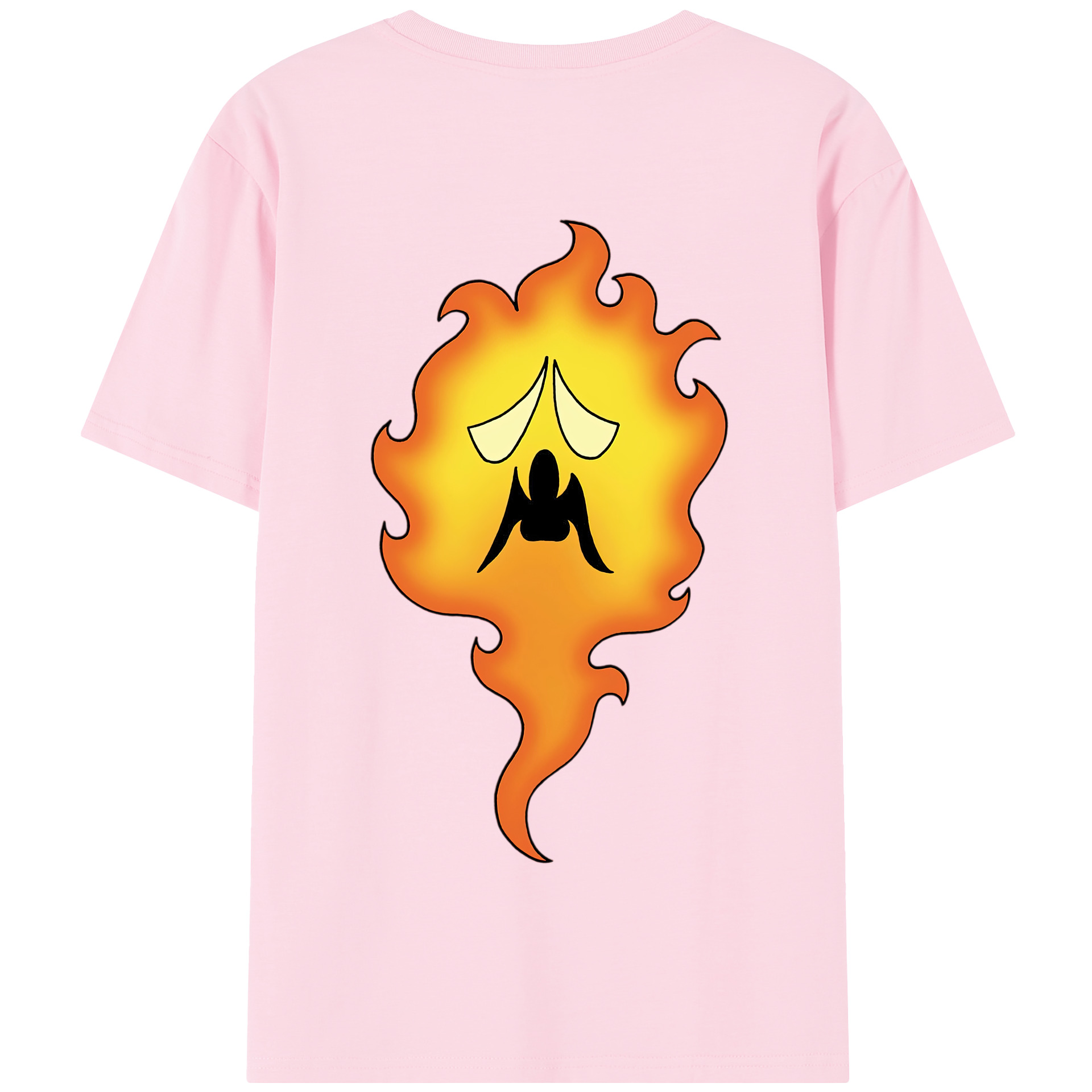 （画像用） ドラゴンクエスト Doragon Kuesuto Dragon Quest 綿100％半袖Tシャツ（背面プリント）