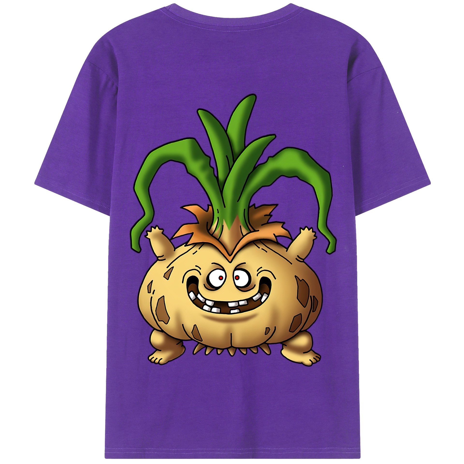 （画像用） ドラゴンクエスト Doragon Kuesuto Dragon Quest 綿100％半袖Tシャツ（背面プリント）
