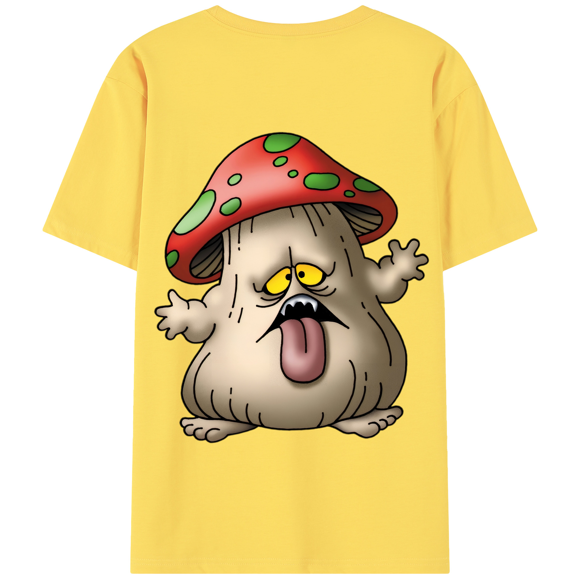 （画像用） ドラゴンクエスト Doragon Kuesuto Dragon Quest 綿100％半袖Tシャツ（背面プリント）