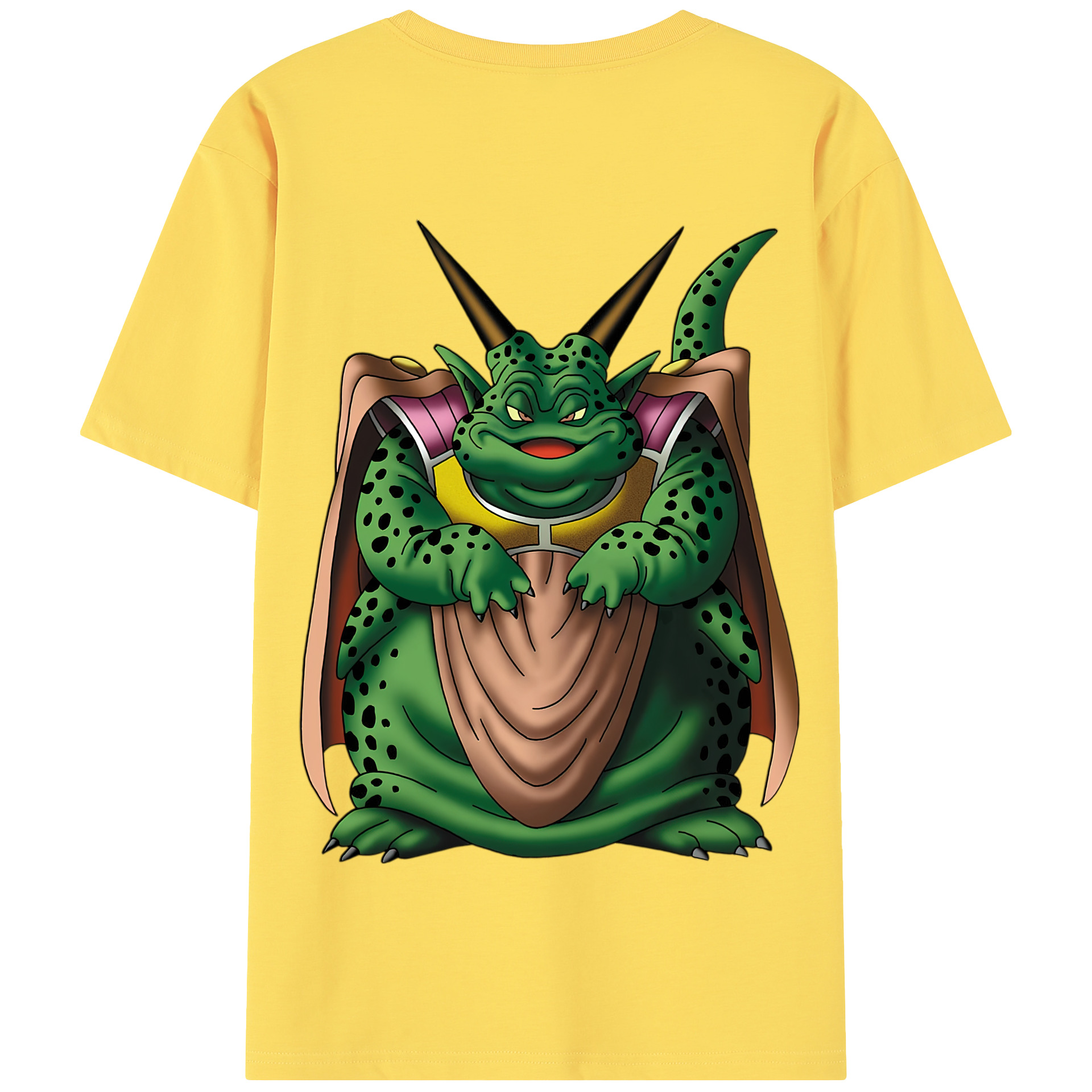 （画像用） ドラゴンクエスト Doragon Kuesuto Dragon Quest 綿100％半袖Tシャツ（背面プリント）
