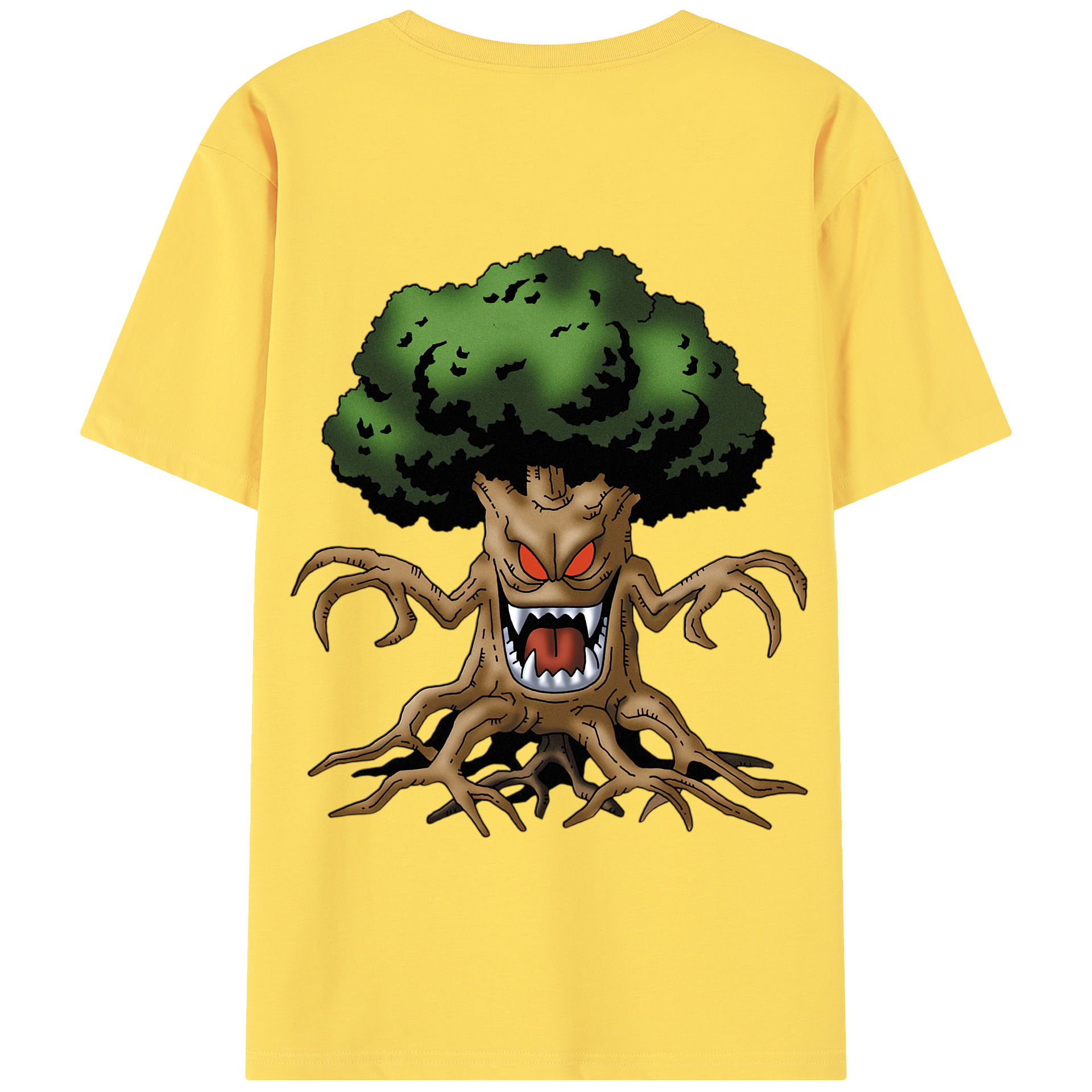 （画像用） ドラゴンクエスト Doragon Kuesuto Dragon Quest 綿100％半袖Tシャツ（背面プリント）