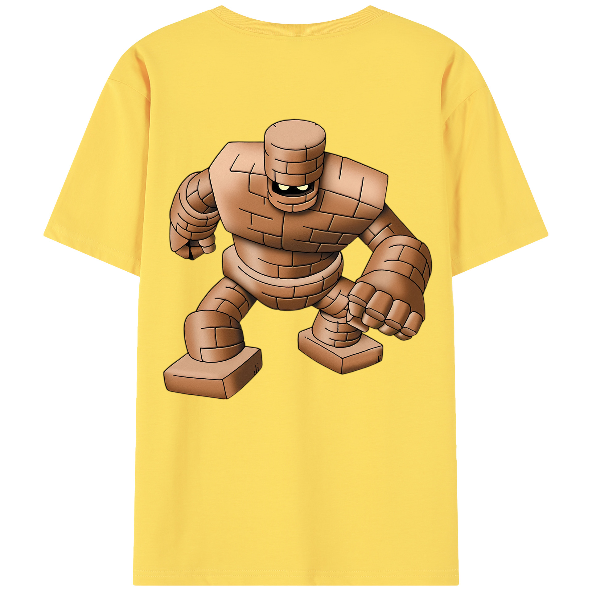 （画像用） ドラゴンクエスト Doragon Kuesuto Dragon Quest 綿100％半袖Tシャツ（背面プリント）