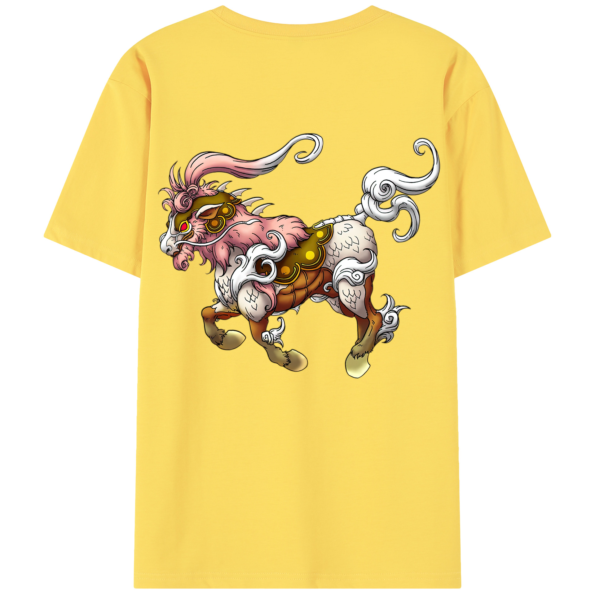 （画像用） ドラゴンクエスト Doragon Kuesuto Dragon Quest 綿100％半袖Tシャツ（背面プリント）